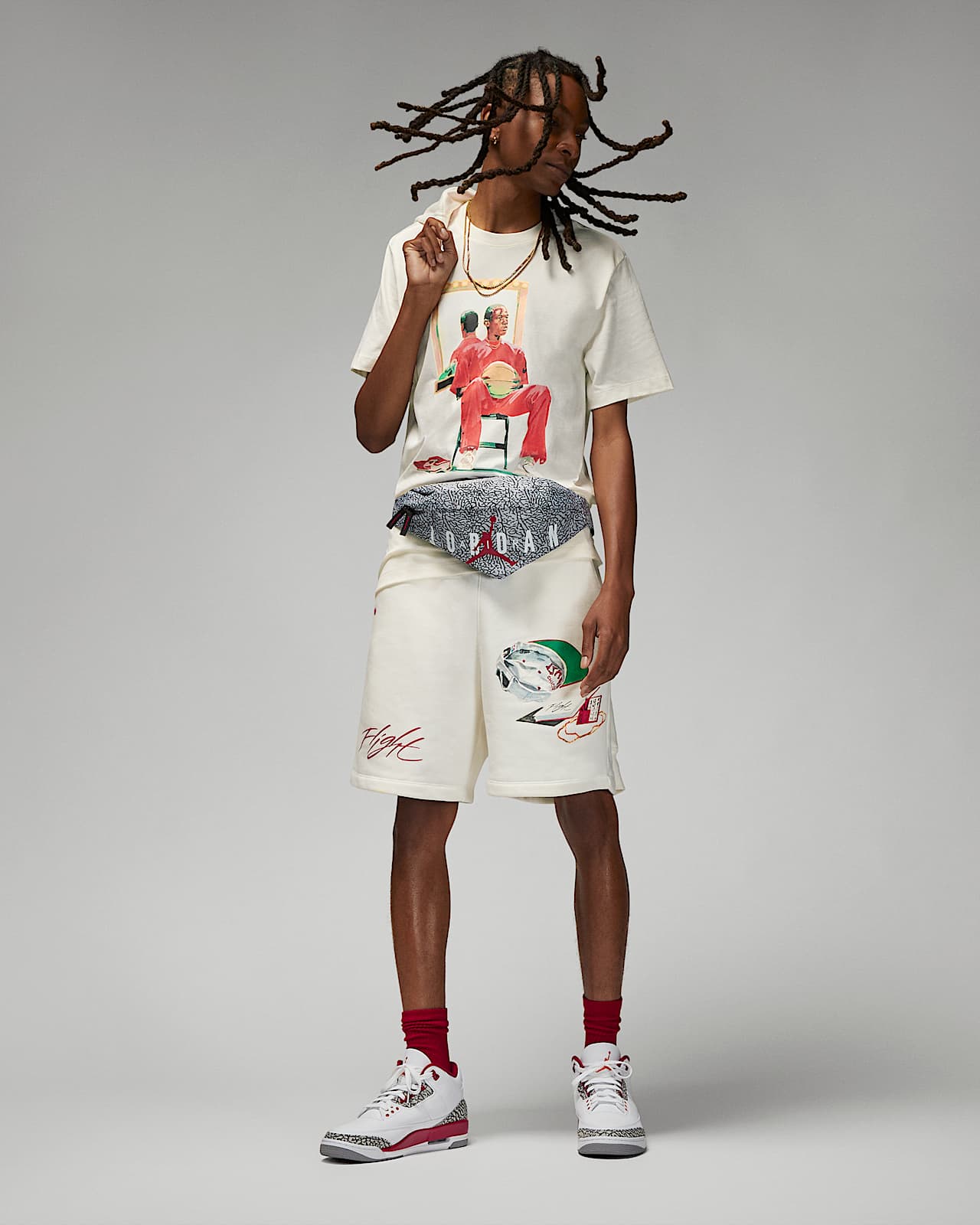 Jordan Artist Series by Jacob Rochester Men's T-Shirt. Nike BE