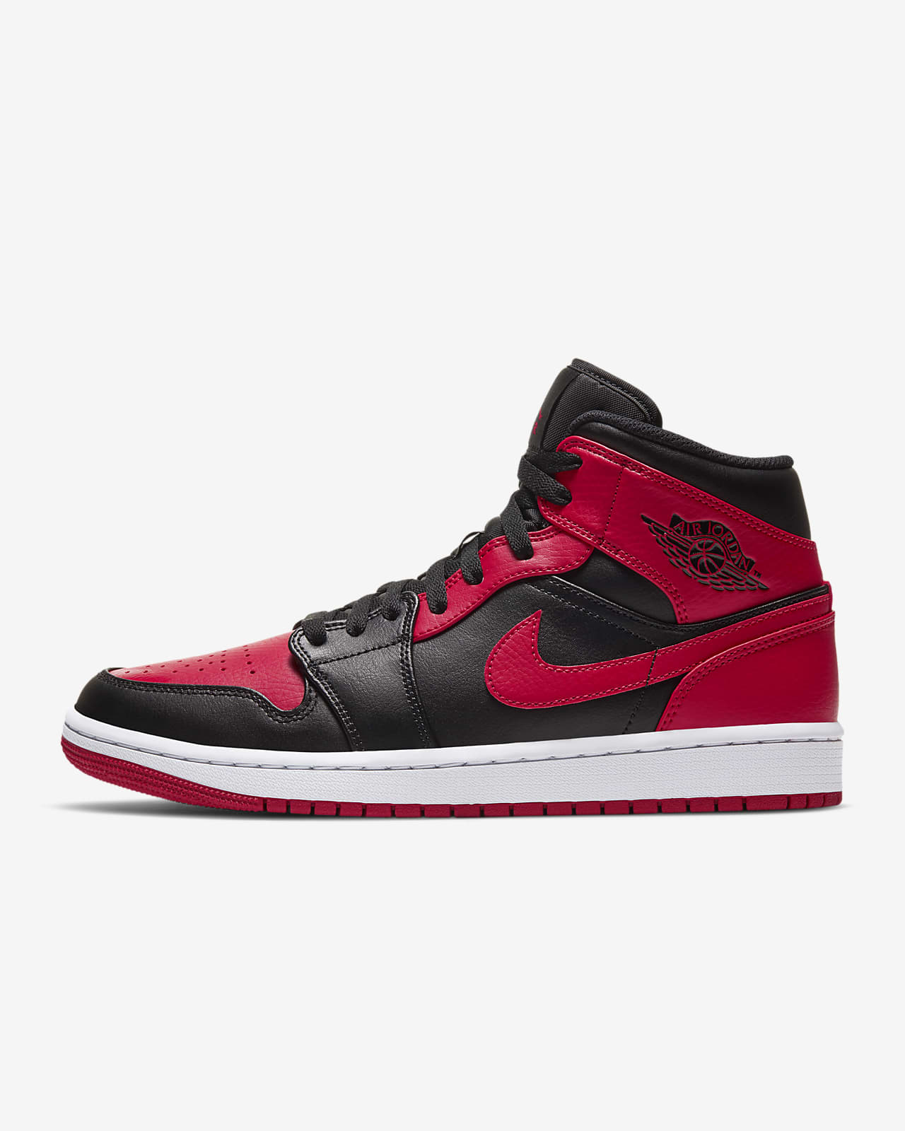 Air Jordan 1 Mid Schuh. Nike AT