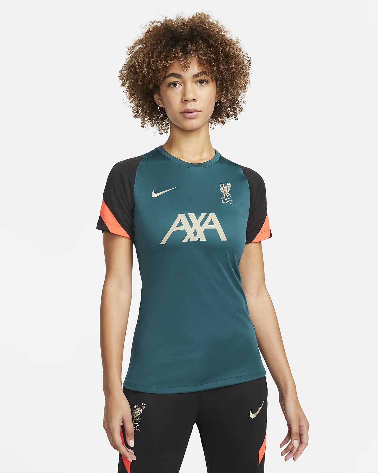 Liverpool FC Strike Camiseta de fútbol de manga corta Nike Dri-FIT - Mujer.  Nike ES