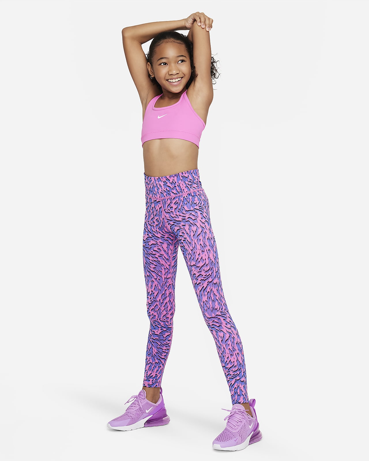Nike One Older Kids' (Girls') Dri-FIT Leggings. Nike SI