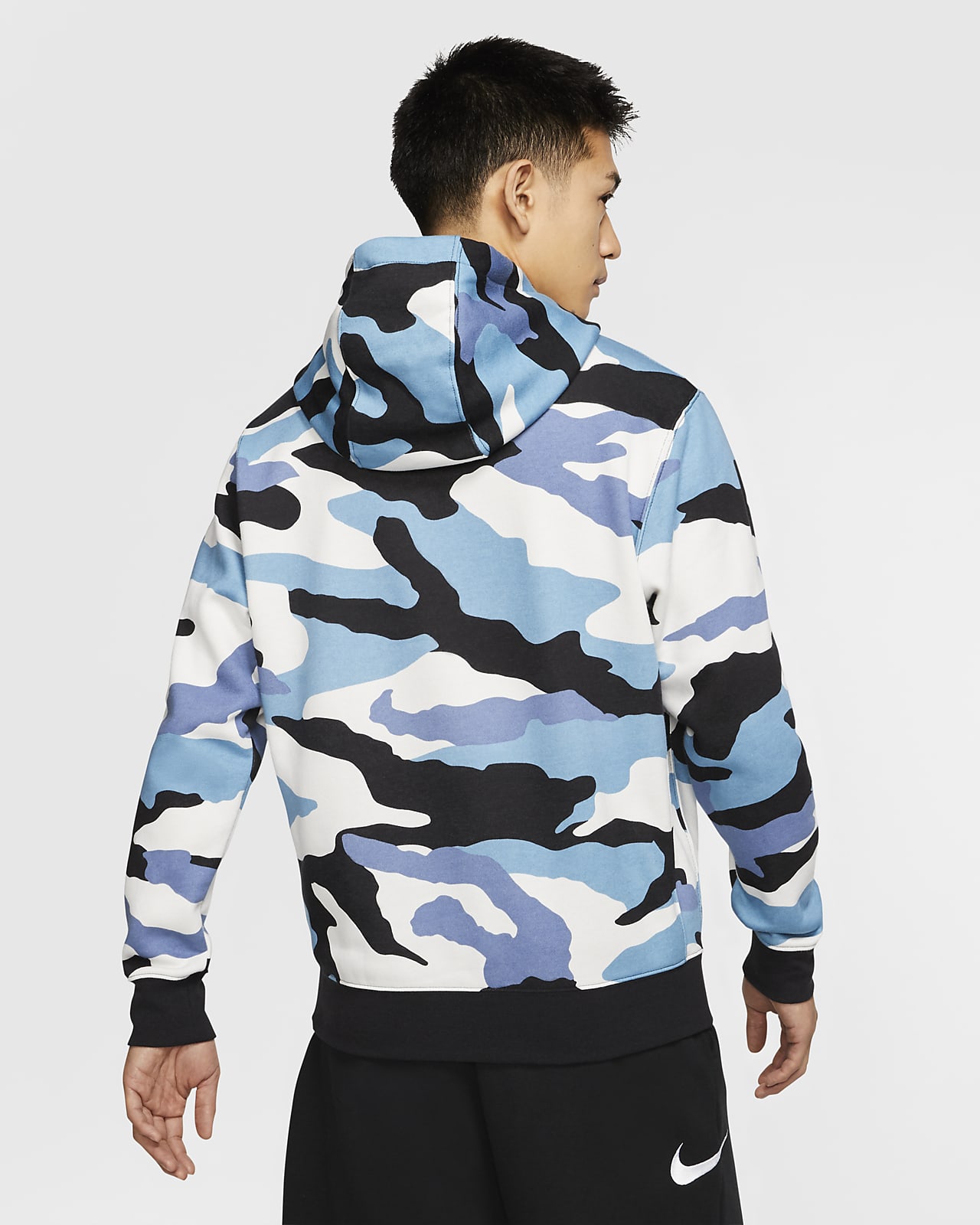 Camo Pullover Hoodie. Nike VN