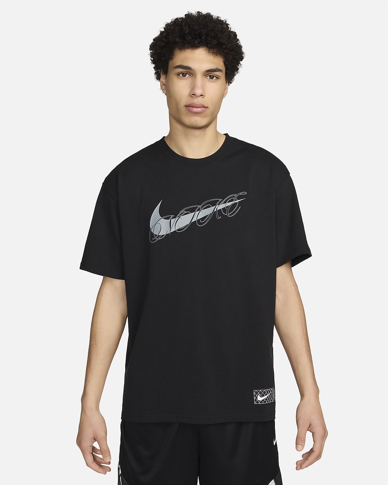 T-shirt de basquetebol Max90 Nike para homem