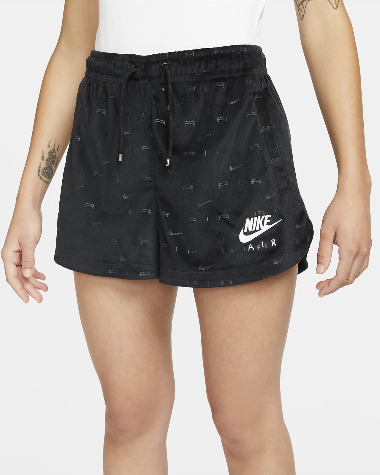 nike velour shorts