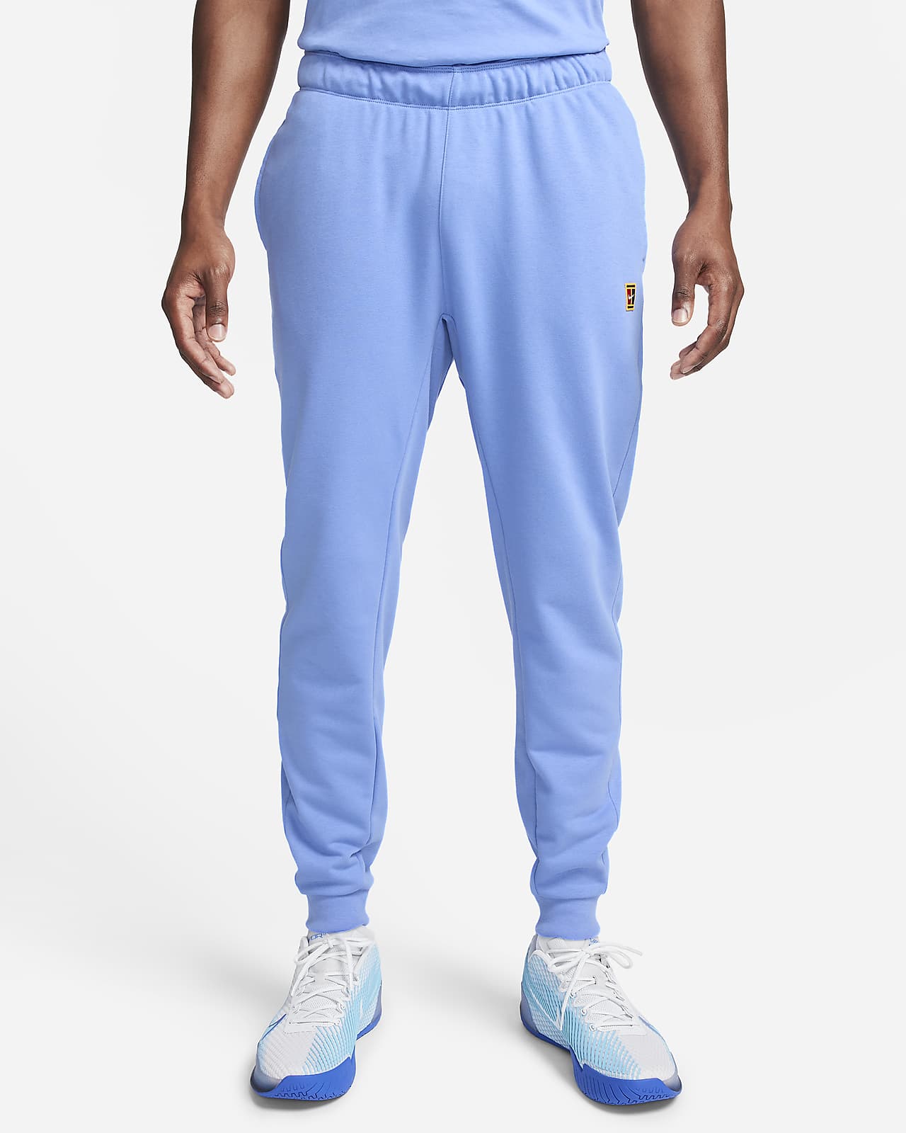 Nike Men's Court Heritage French Terry Tennis Pants in Red - ShopStyle