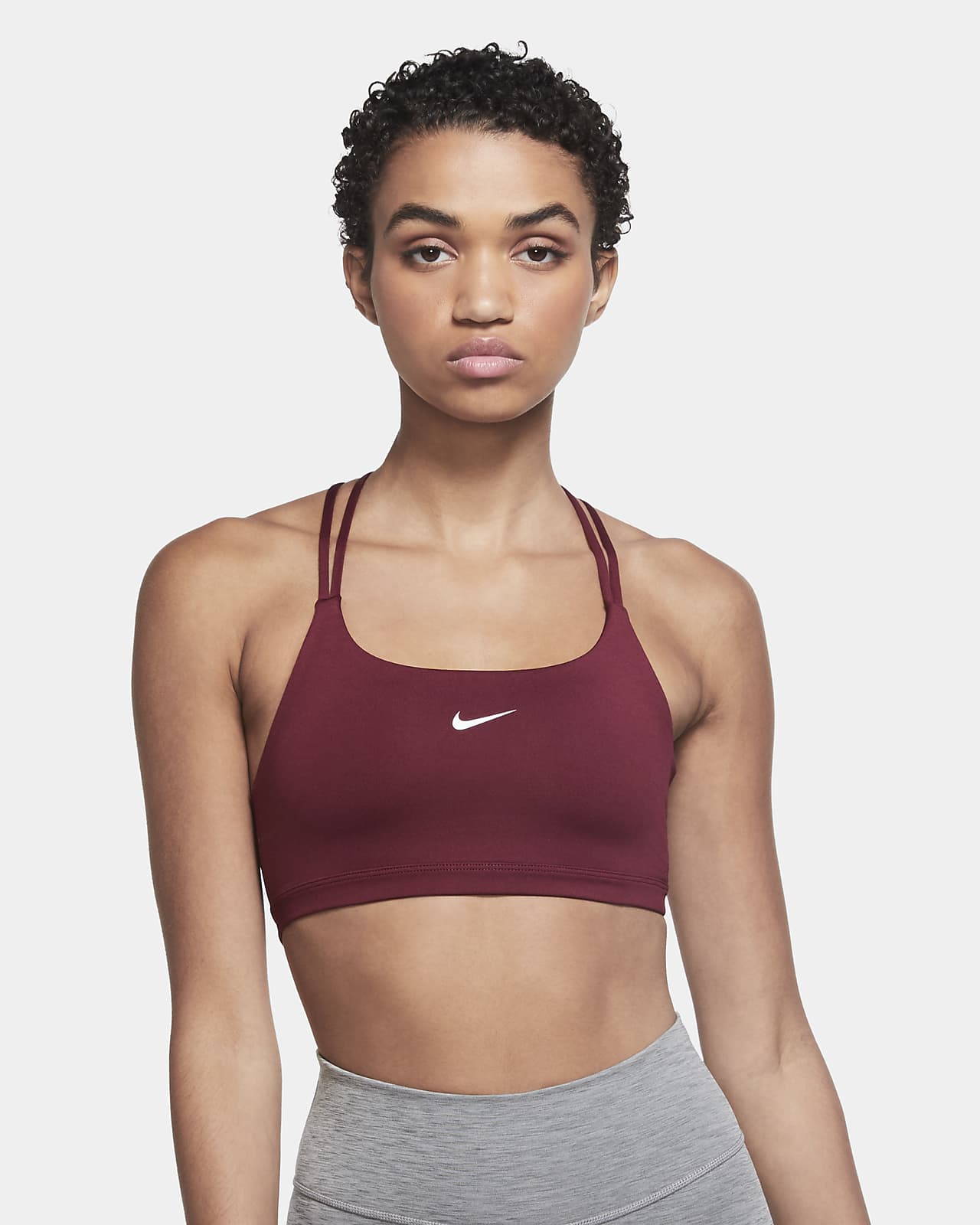 Bra non imbottito a sostegno leggero Nike Indy - Donna. Nike IT