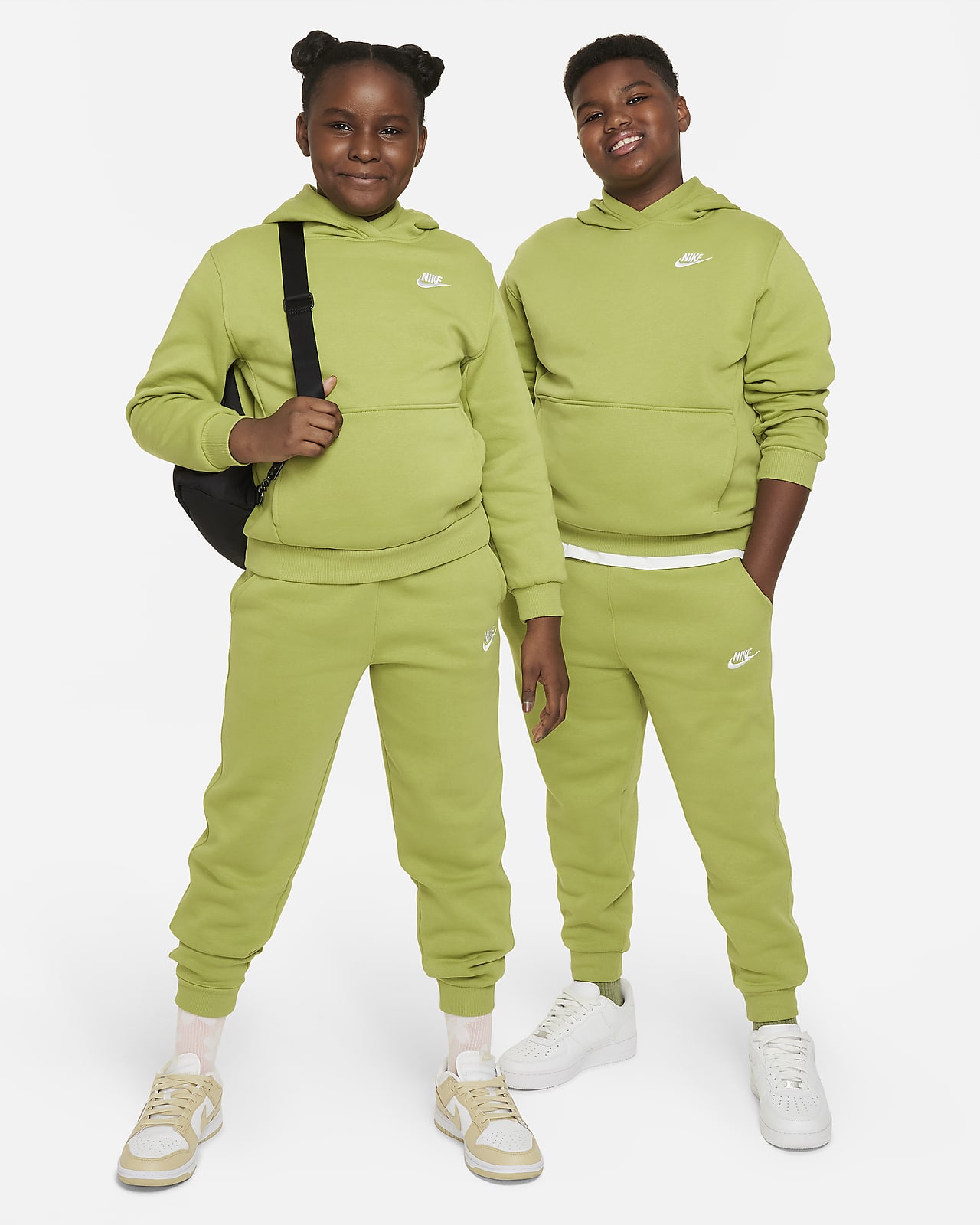 Nike Sportswear Club Fleece Big Kids\' Joggers (Extended Size).
