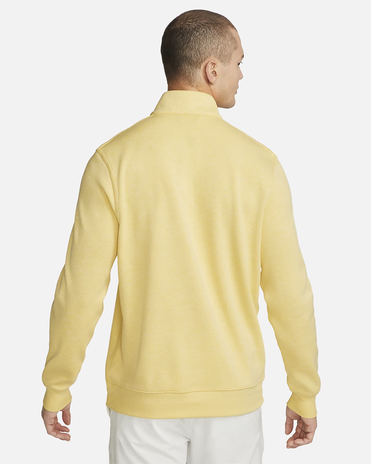 nike yellow golf top