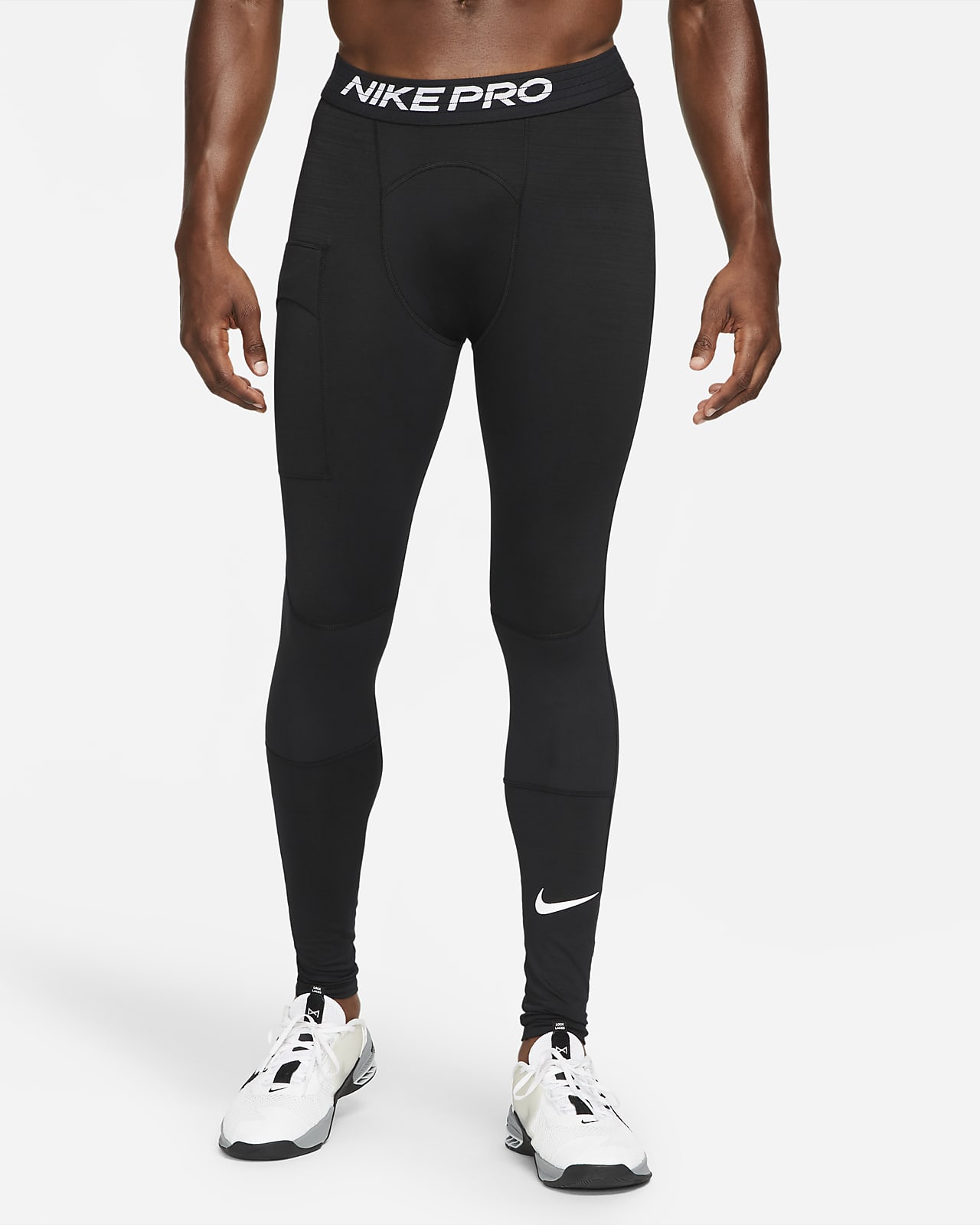 patrulje dine Løb Nike Pro Warm Men's Tights. Nike.com
