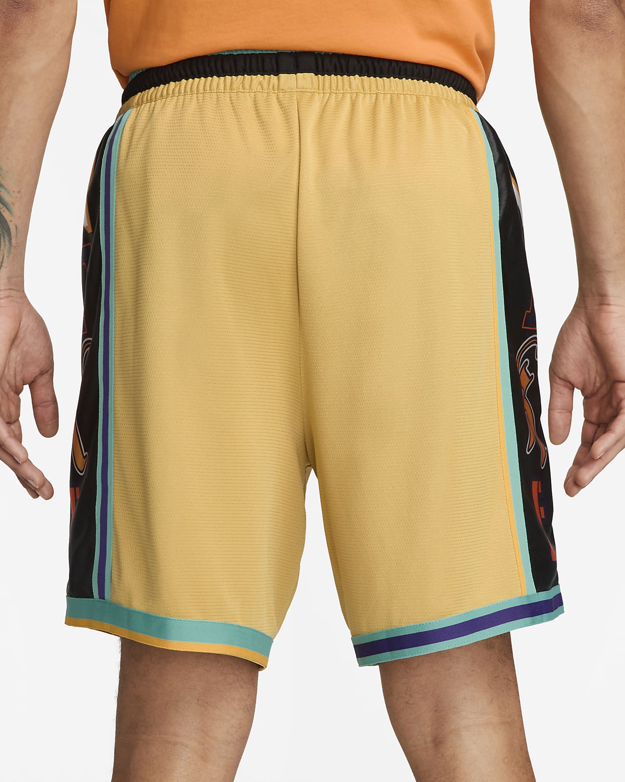 NIKE DRI-FIT DNA 8 BASKETBALL SHORTS 'RED