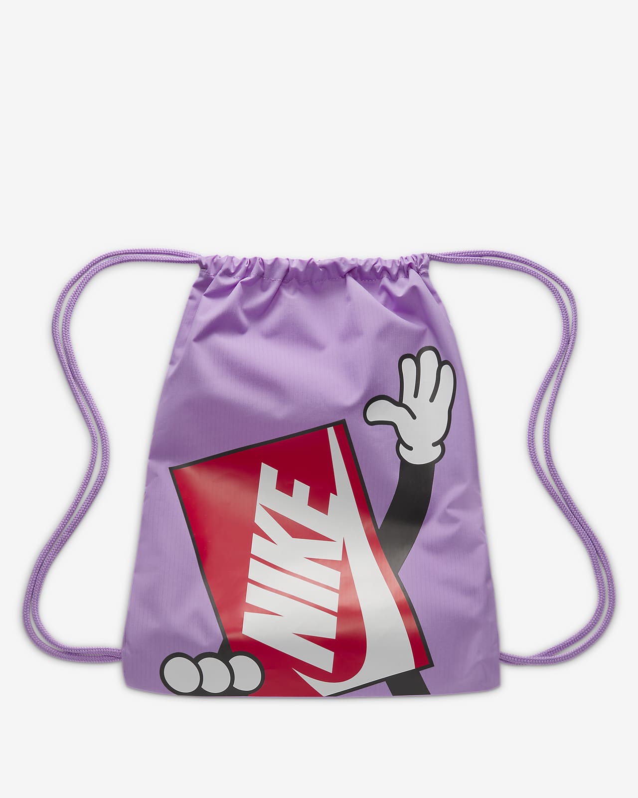 Pink nike 2024 drawstring bag