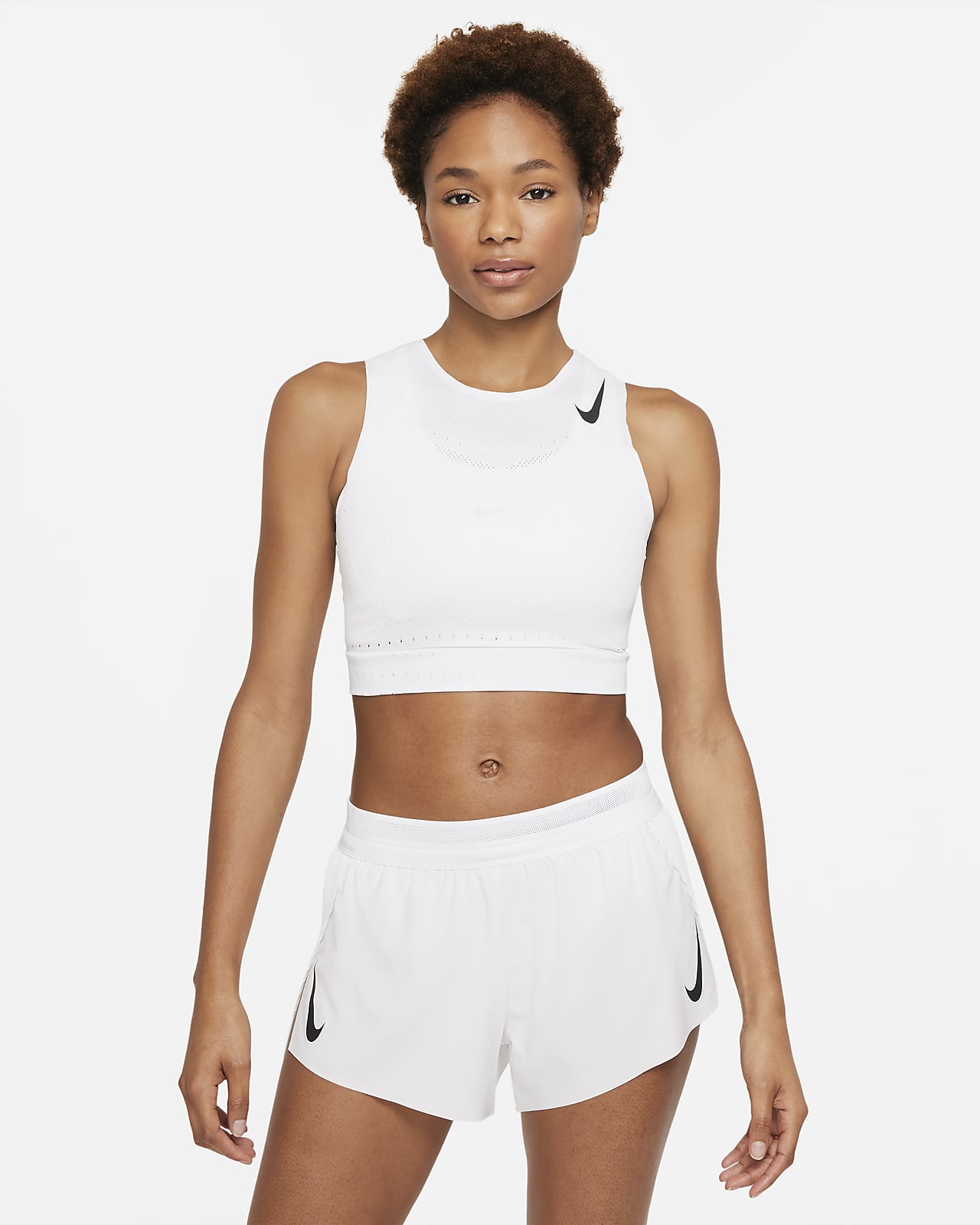 nike crop tank womens