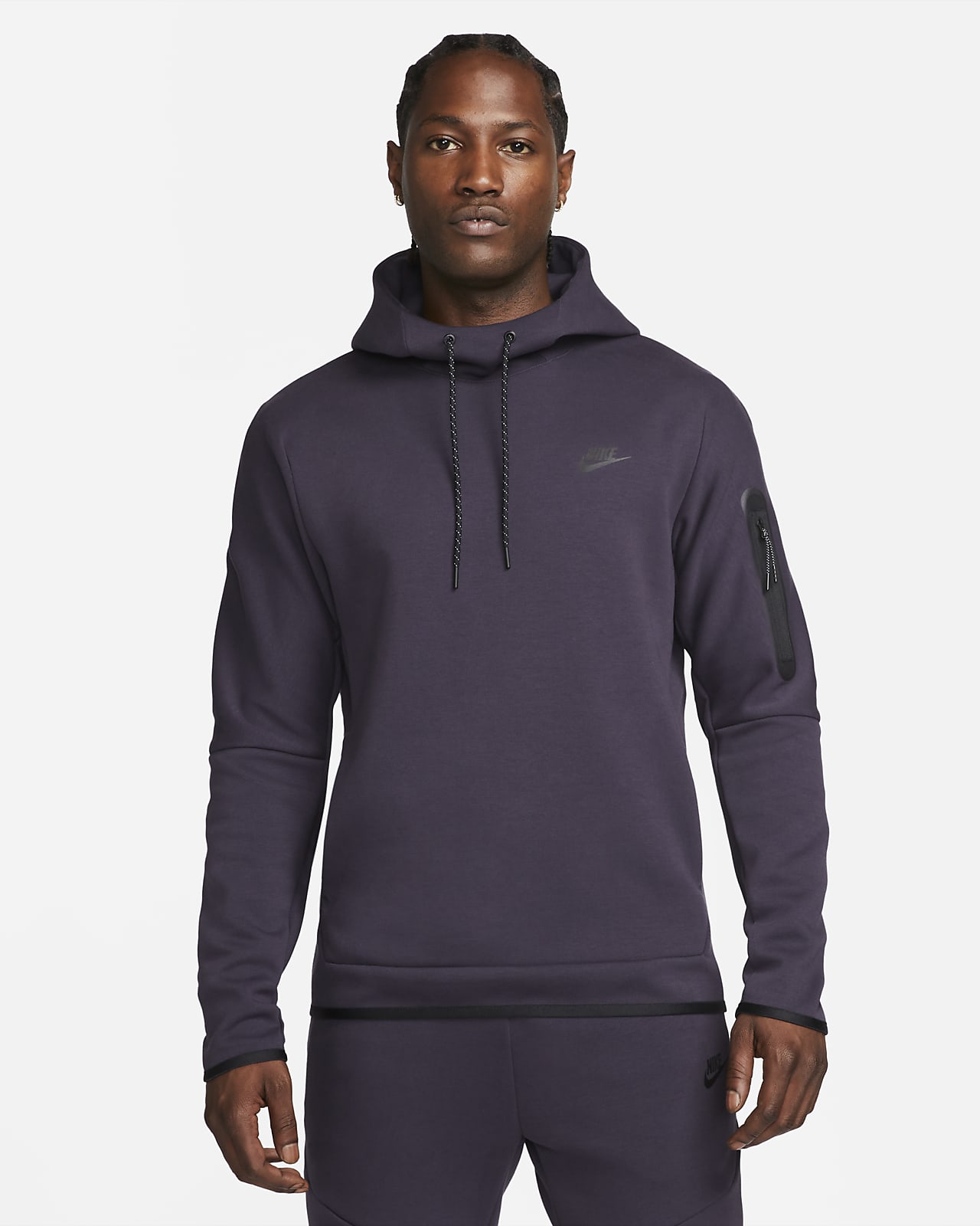 Sudadera con gorro sin cierre para hombre Nike Sportswear Tech Fleece
