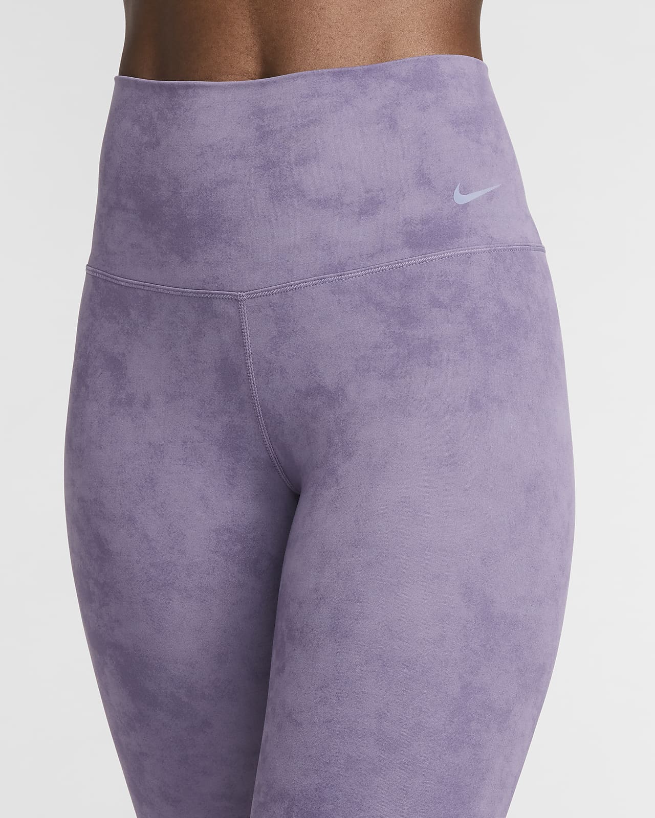 Nike, Zenvy High Waisted 7/8 Leggings - Violet Dust