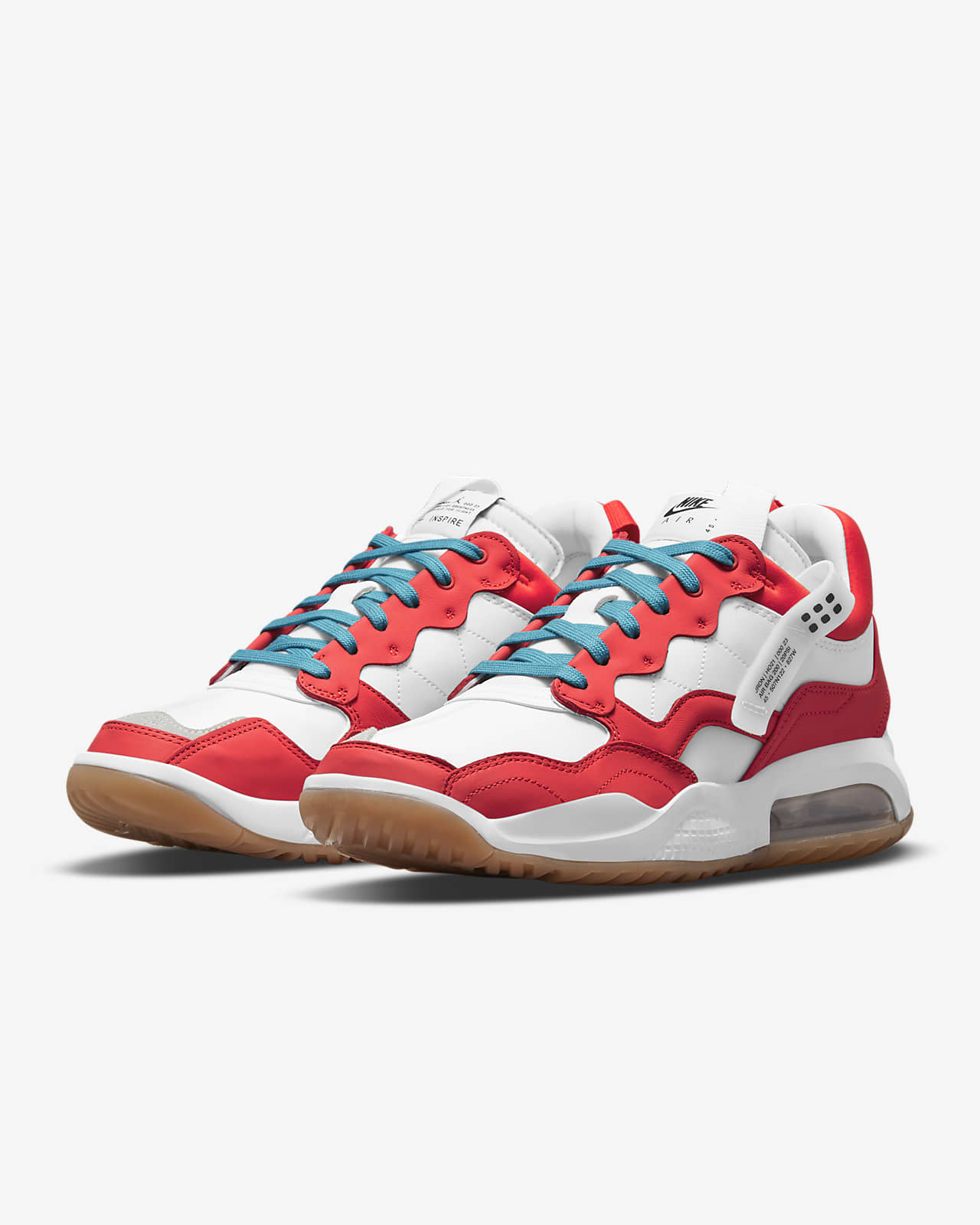 jordan ma2 white chile red