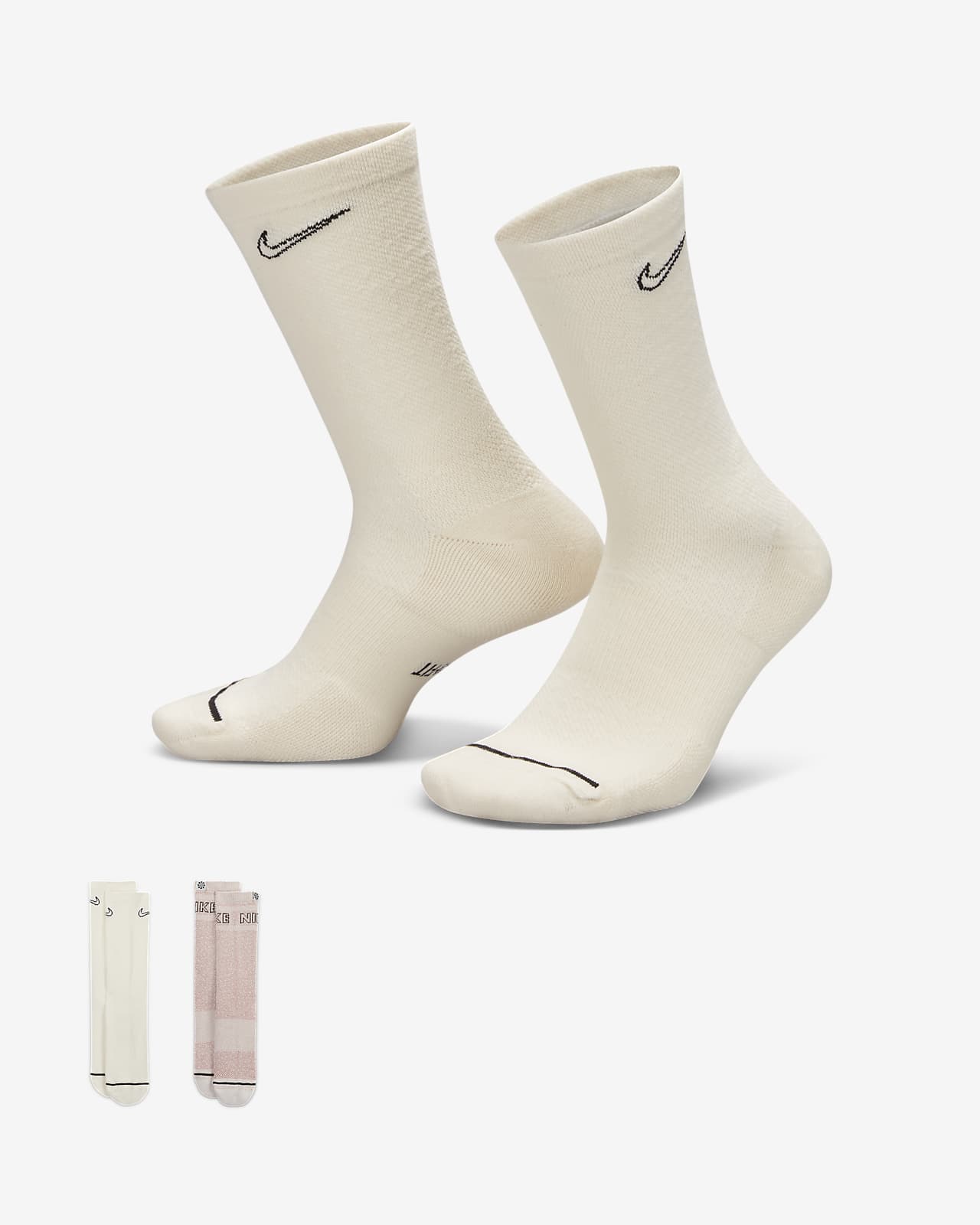 2 PARES DE CALCETINES NIKE CUSHION CREW - NIKE - Hombre - Ropa