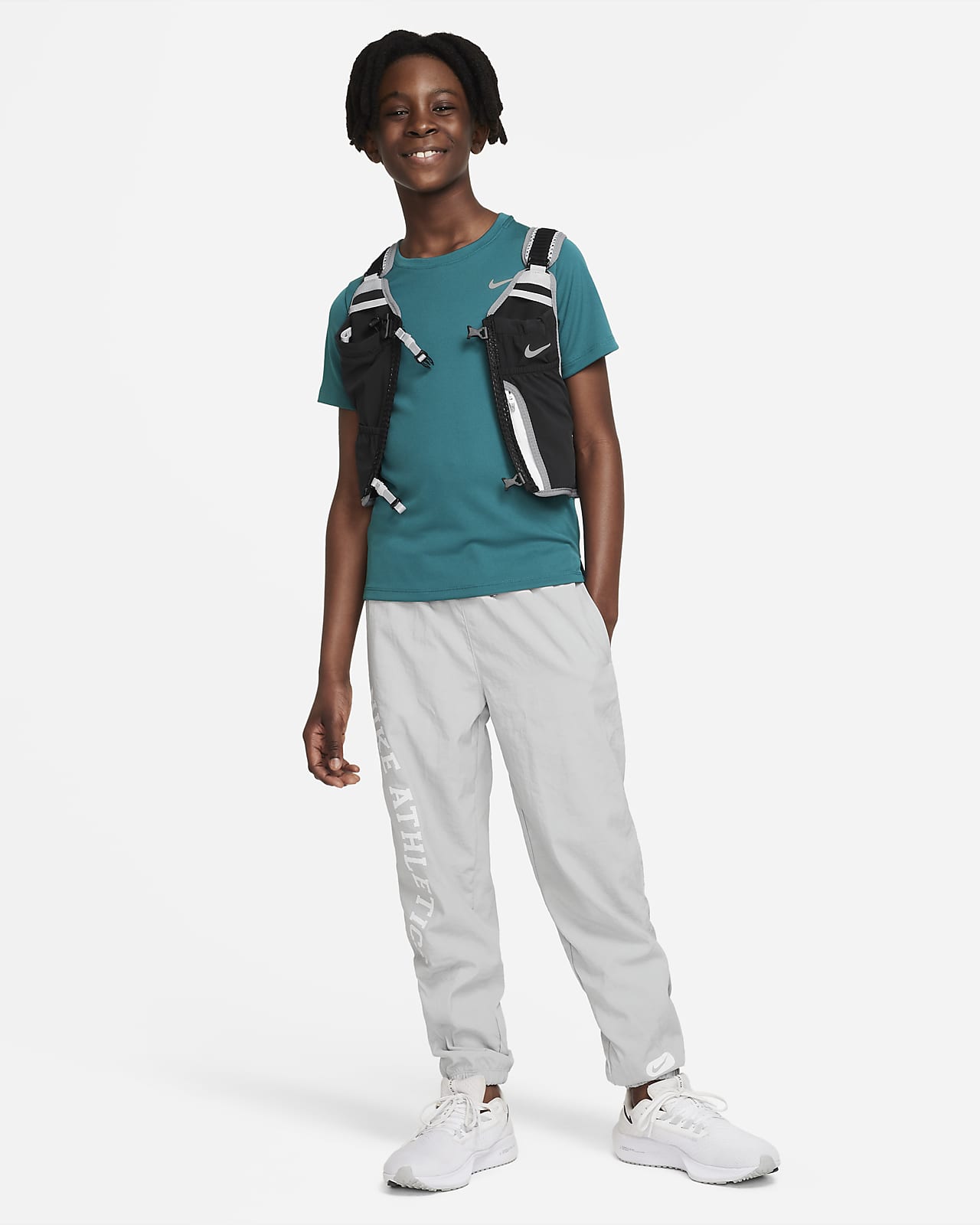 Nike Dri-FIT Miler Older Kids\' (Boys\') Short-Sleeve Training Top. Nike ID | Funktionsshirts
