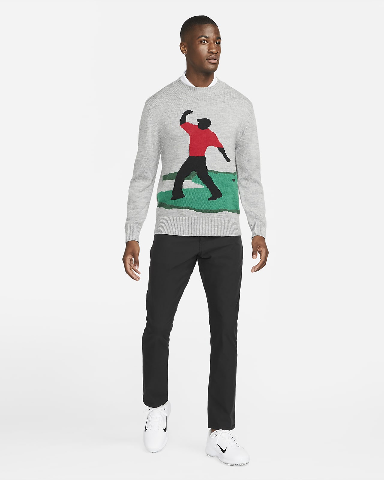 nike sweater tiger woods