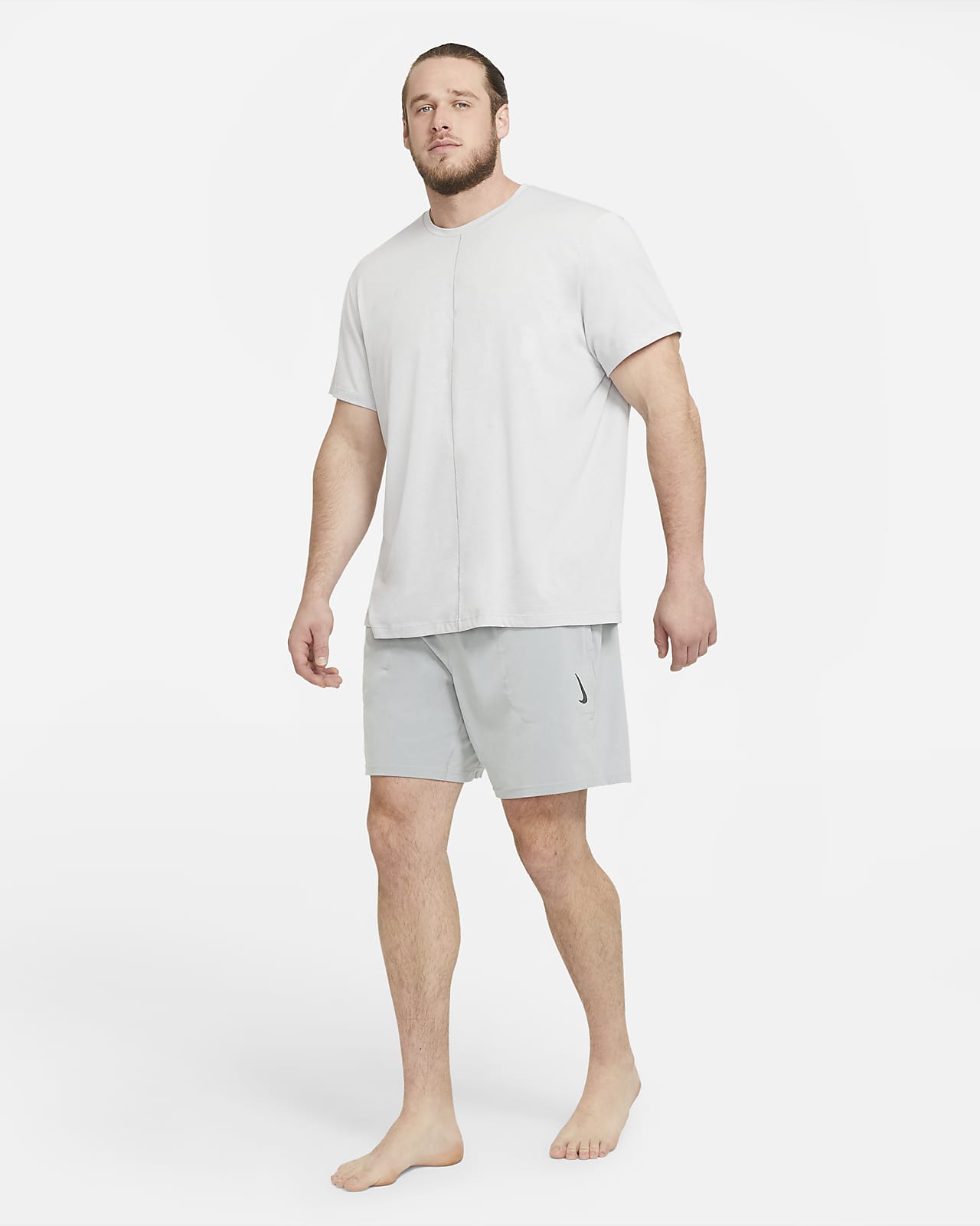 nike grey dri fit shorts