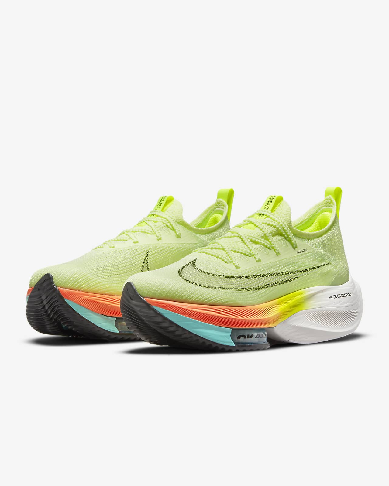 nike air zoom alphafly next yellow