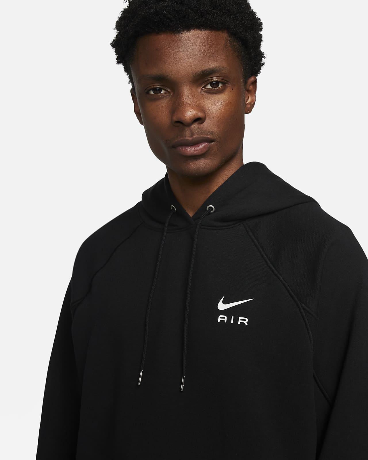 Nike Air Men's French Terry Pullover Hoodie. Nike CZ