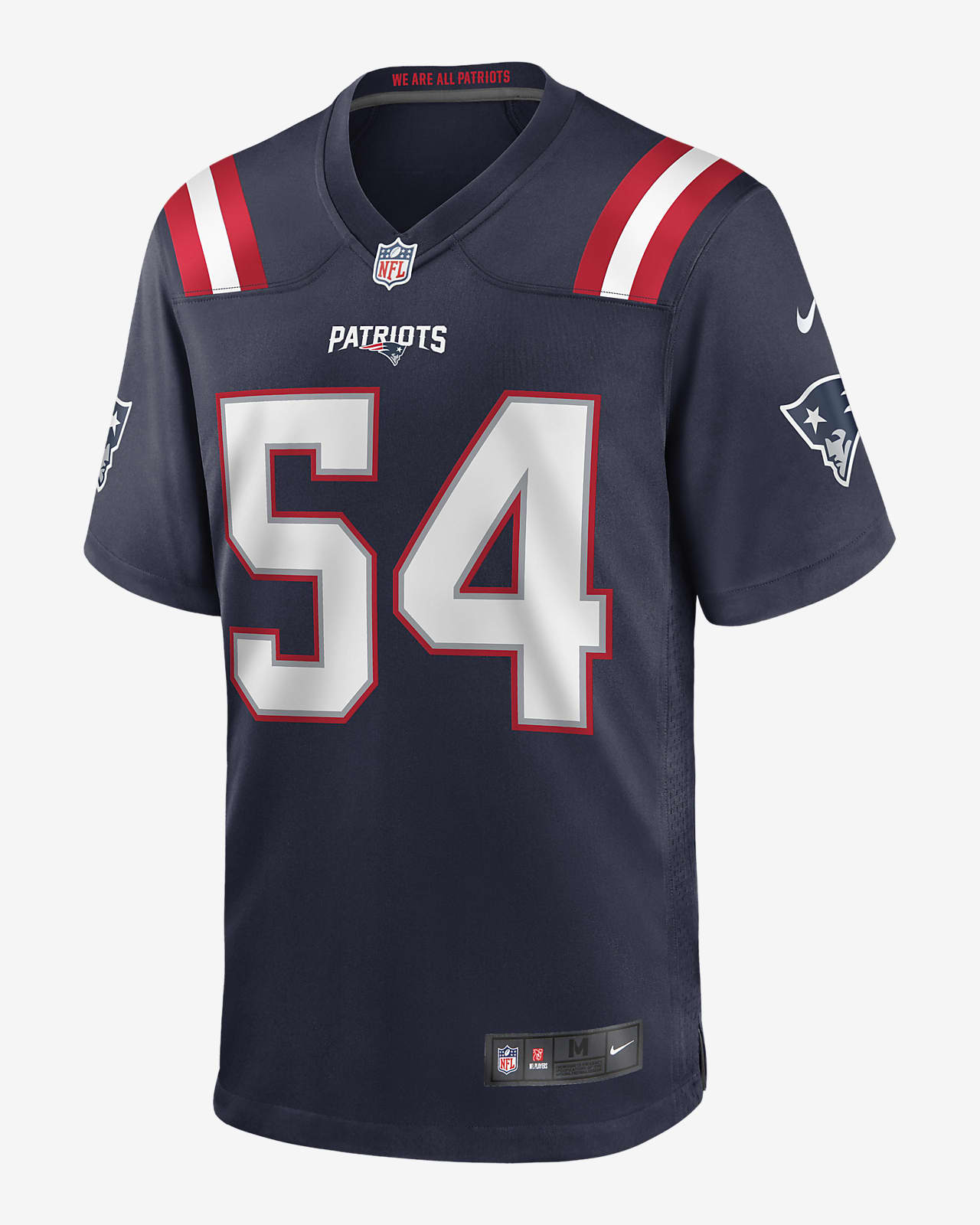 NFL New England Patriots (Dont'a Hightower) Men's Game Football Jersey