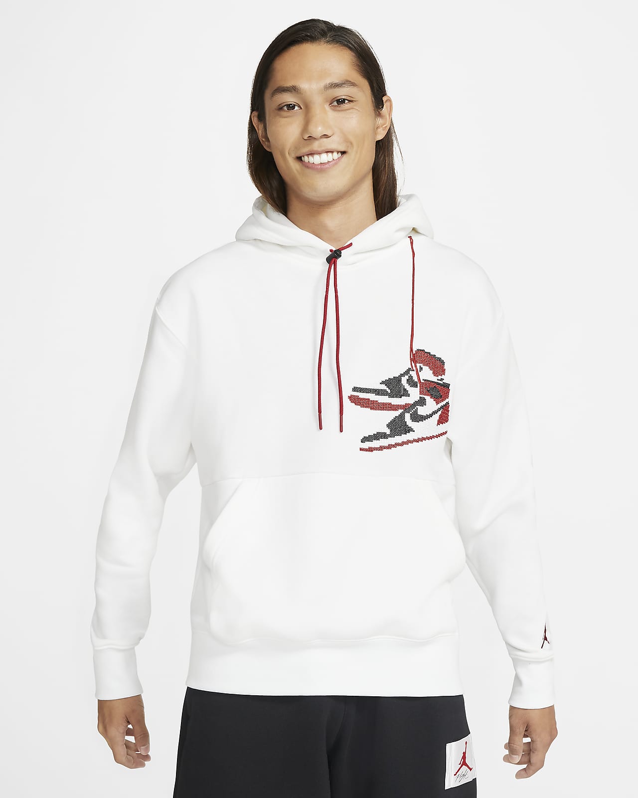 white hoodie jordan