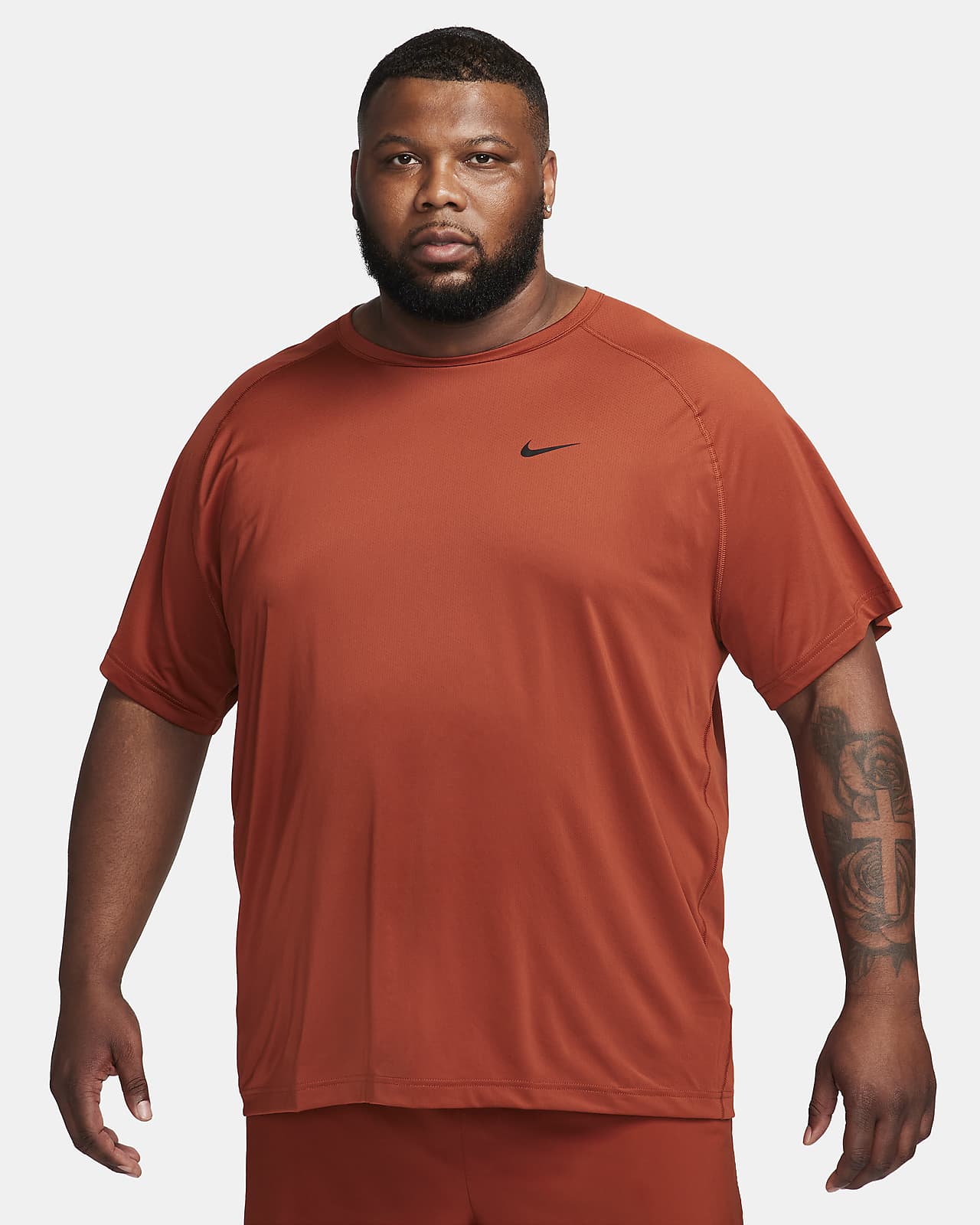 Nike Men's T-Shirt - Orange - L