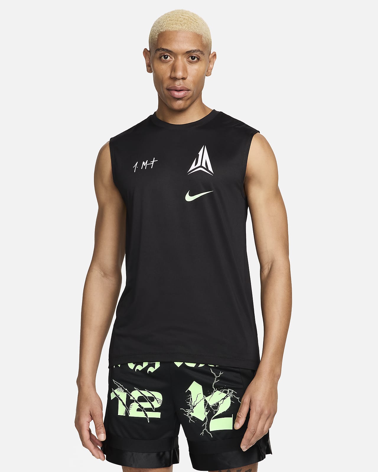T-shirt de basquetebol sem mangas Dri-FIT Ja para homem