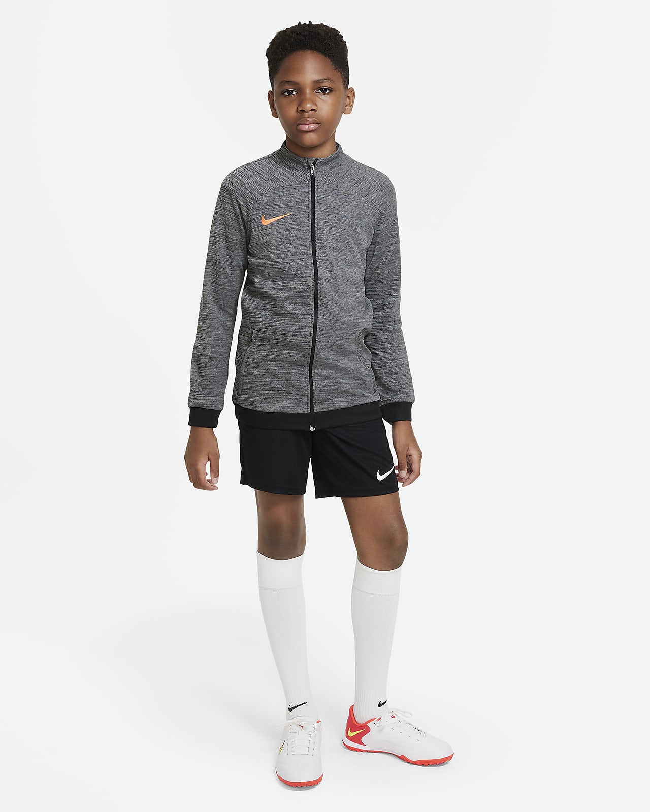 Nike Dri-FIT Academy Older Kids' Football Tracksuit Jacket. Nike LU