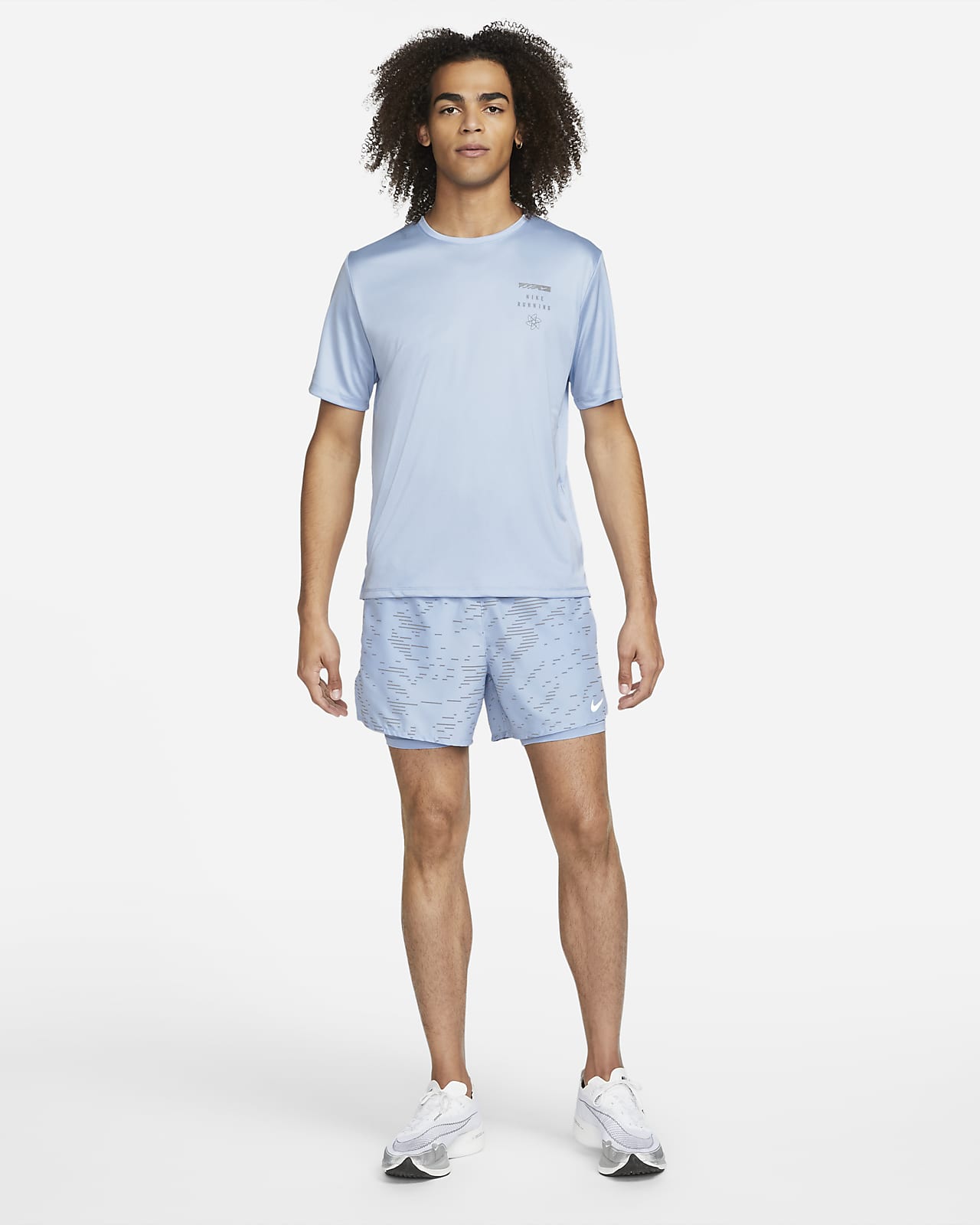 Dri-FIT UV Run Division Miler Camiseta de manga corta con estampado Hombre. Nike ES
