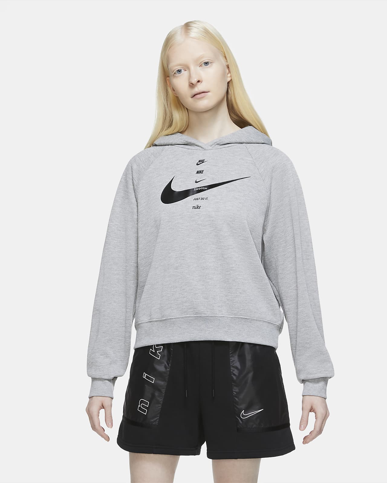 nike swoosh hoodie dames