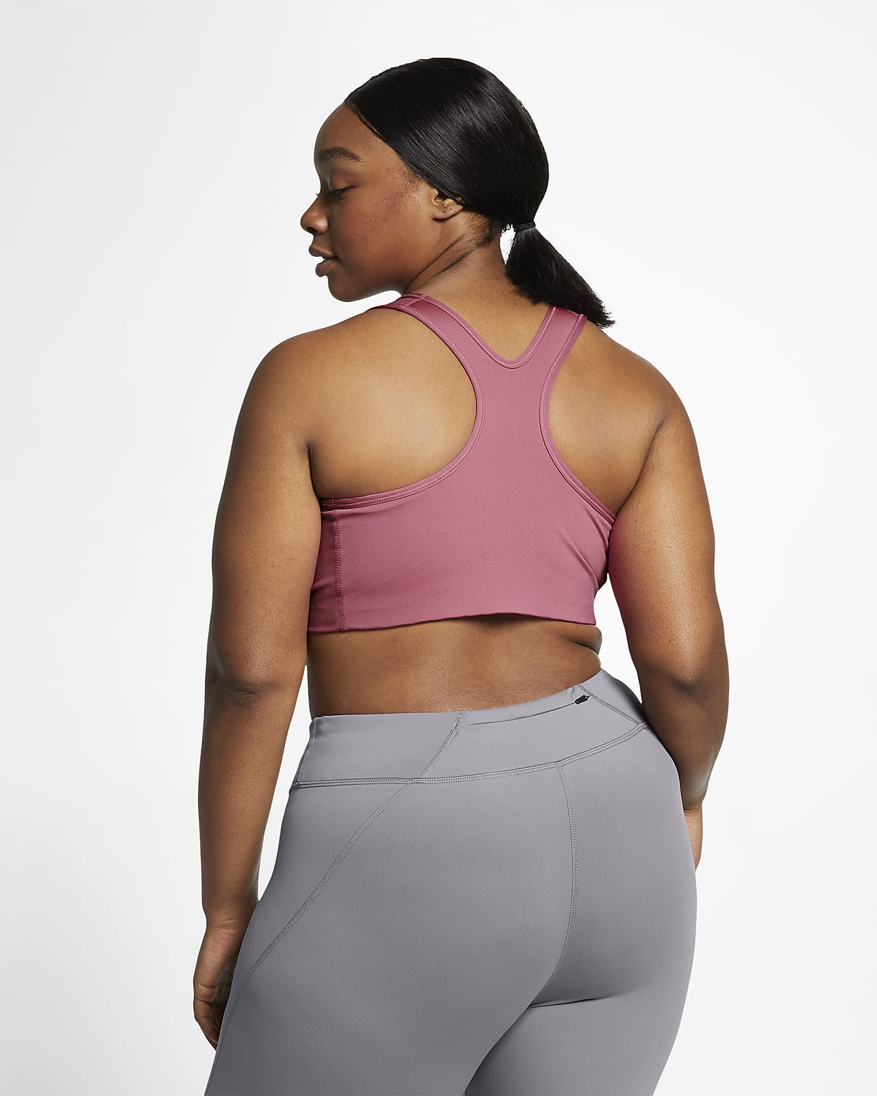 Nike Swoosh Women's Medium-Support Non-Padded Sports Bra (Plus Size). Nike.com