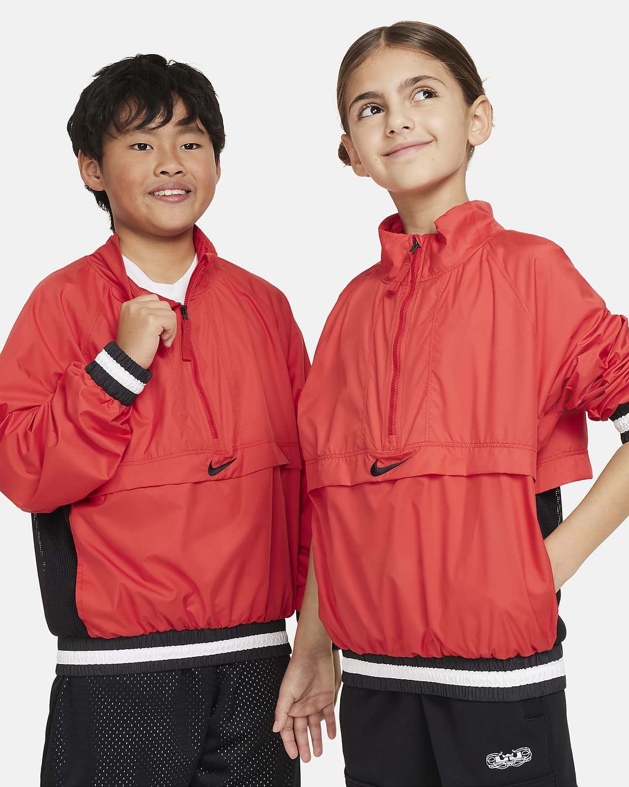 Nike Big Kids' (Boys') Repel Long-Sleeve 1/2-Zip Jacket