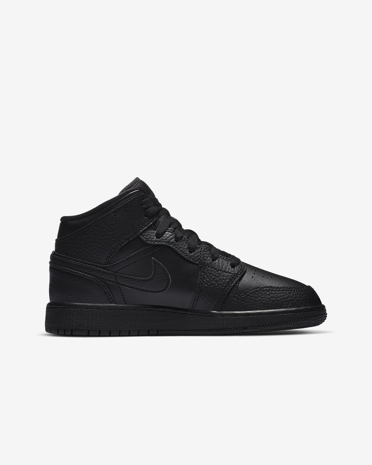 air jordan one mid black