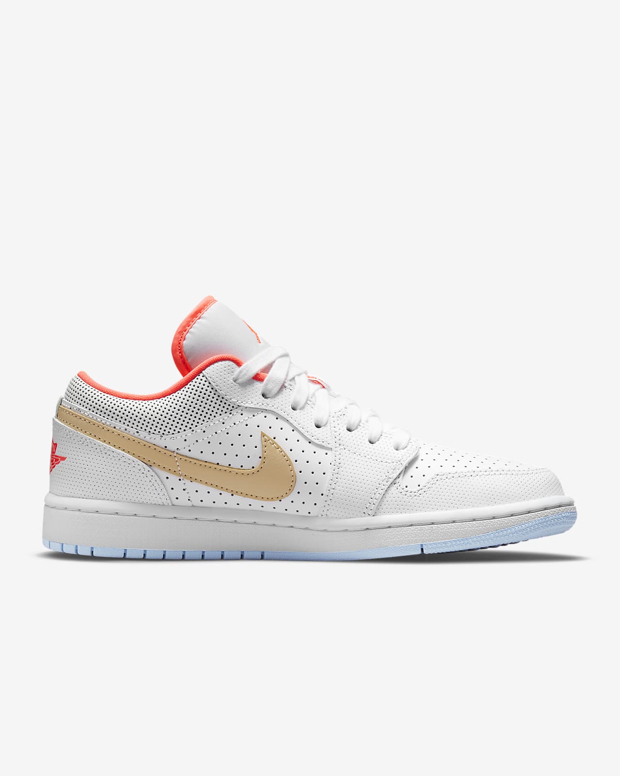 nike wmns air jordan 1 low se flash crimson