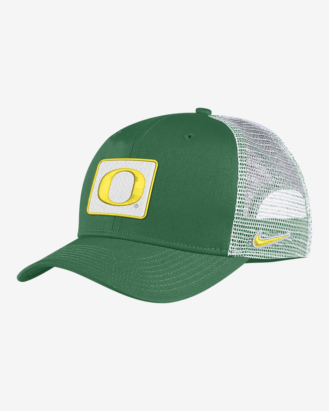 Gorra de rejilla universitaria Nike con logotipo Oregon Classic99.