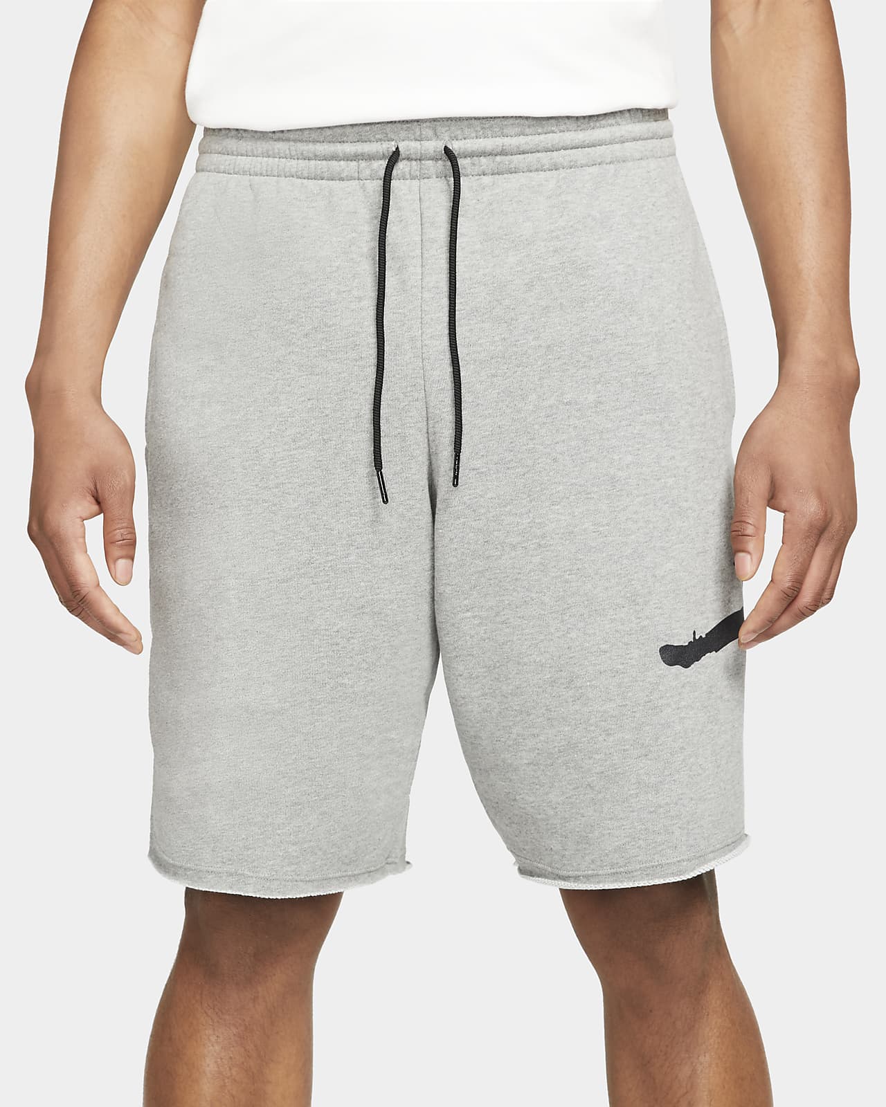 jordan jumpman logo fleece shorts