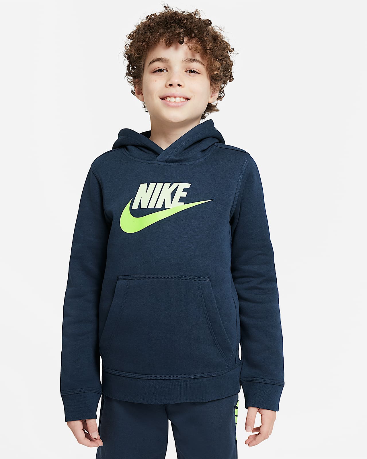 nike fleece overhead hoodie junior