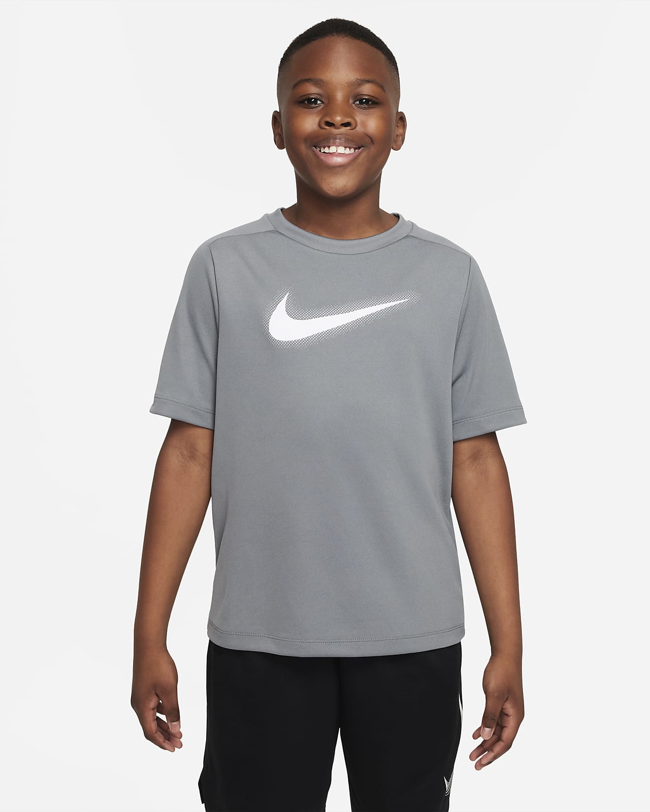 Nike Dri-FIT Icon Big Kids' (Boys') Graphic Training Top (Extended Size)
