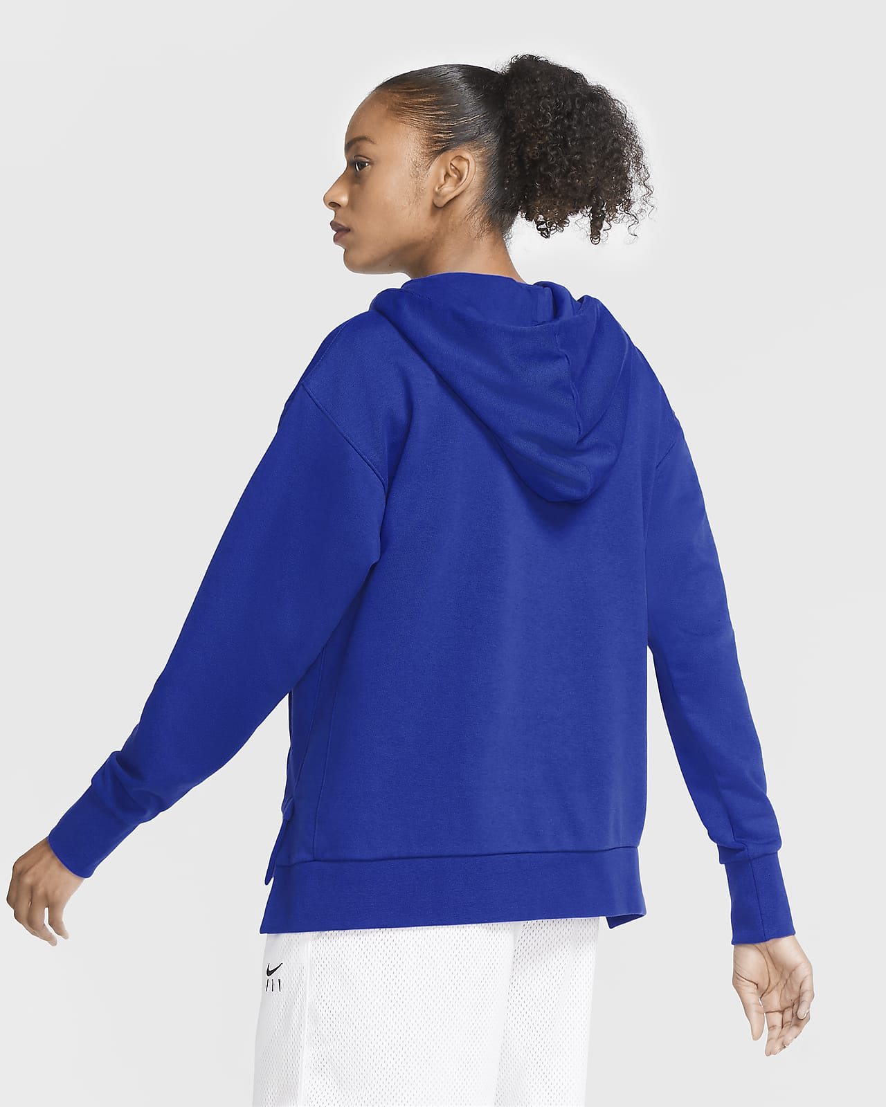 Figura lealtad Aclarar Sudadera con capucha sin cierre de básquetbol para mujer Nike Swoosh Fly  Standard Issue. Nike MX