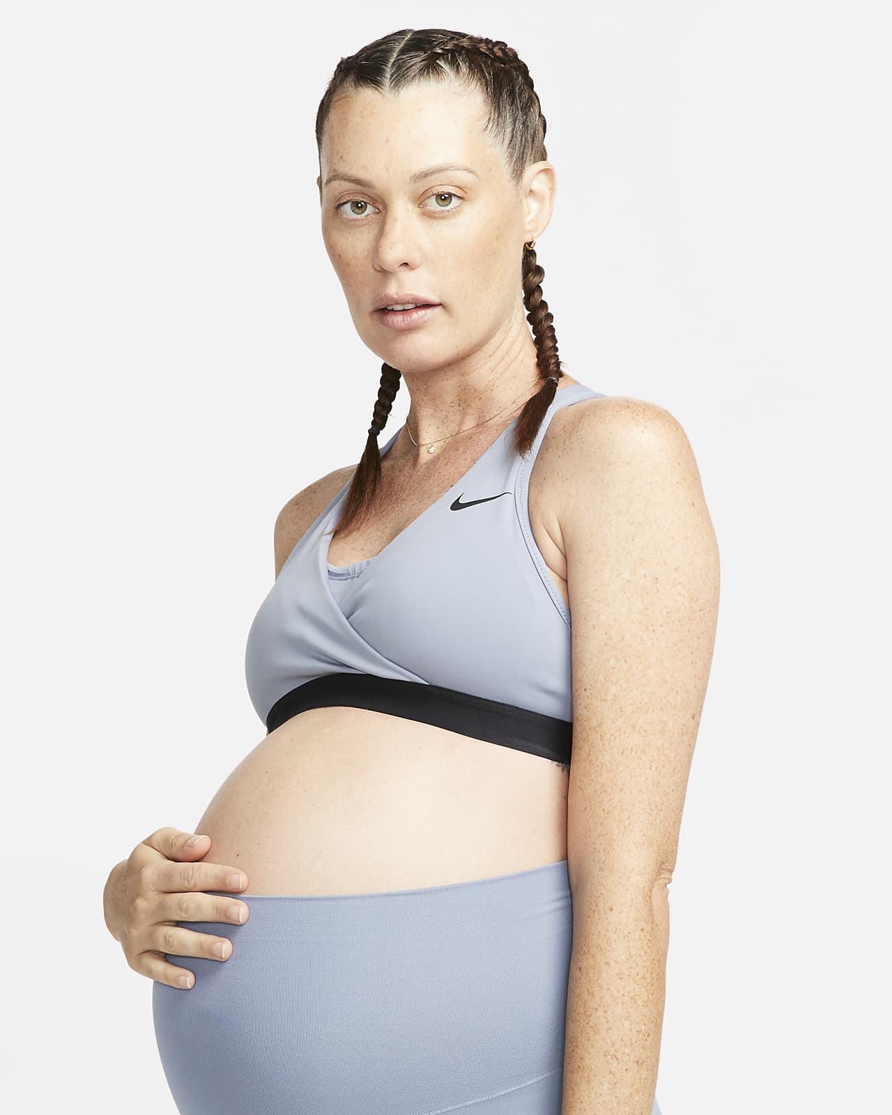 Nike Swoosh (M) Sport-BH mit mittlerem Halt für Damen (Mutterschaftsbekleidung)