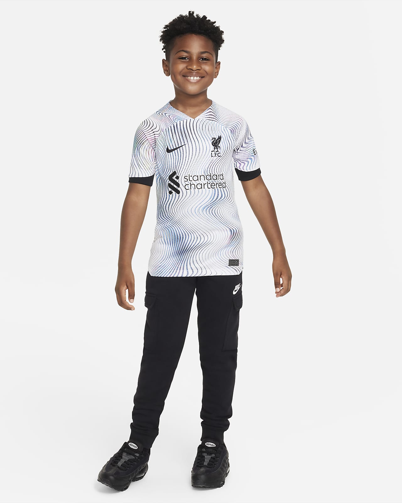 Camiseta Nike Liverpool niño 22 2023 Dri-Fit Stadium