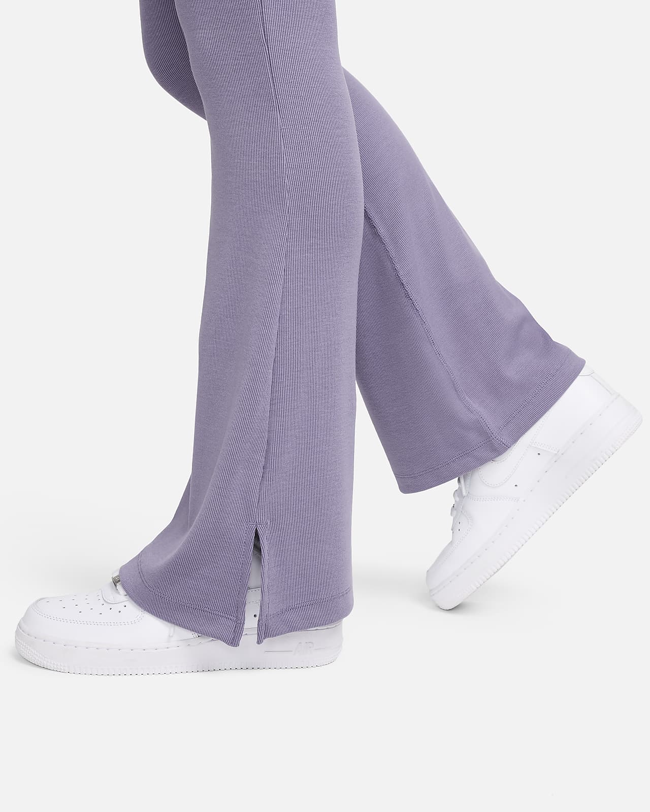 NWT Women's Nike Sportswear Club Leggings Tight Fit Gray Swoosh AH3362-063  XS