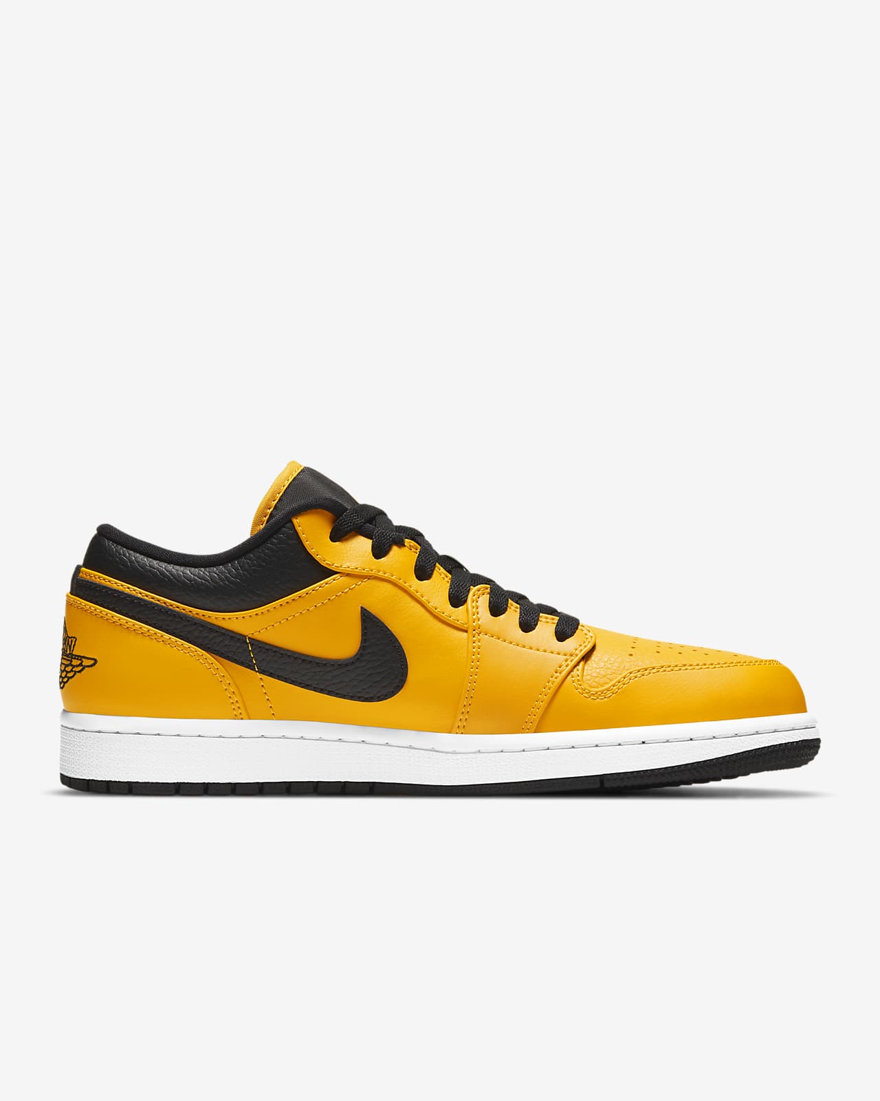 jordan 1 low yellow and black