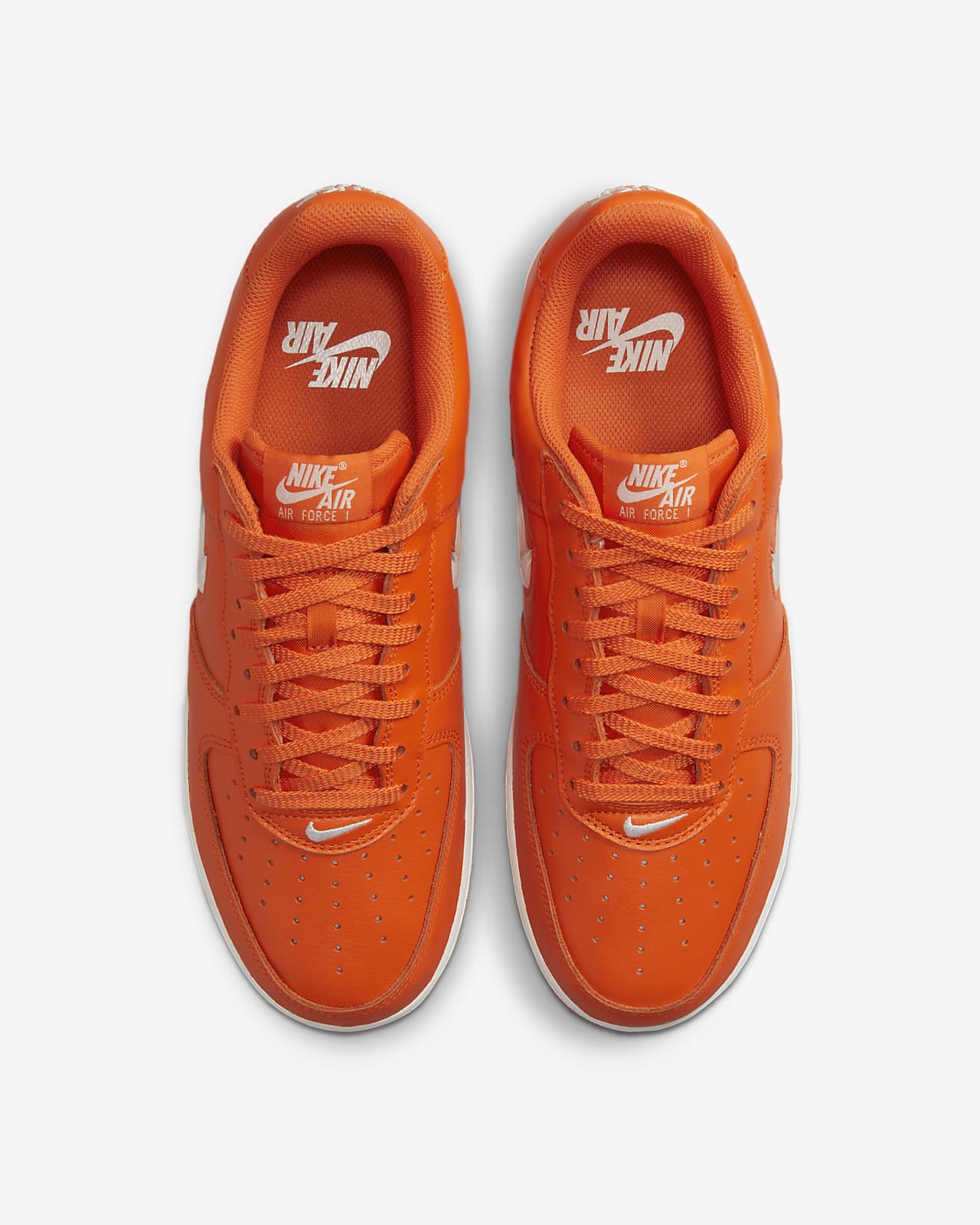 Nike Mens Air Force 1 '07 LV8 Basketball Shoes, Men's, Orange