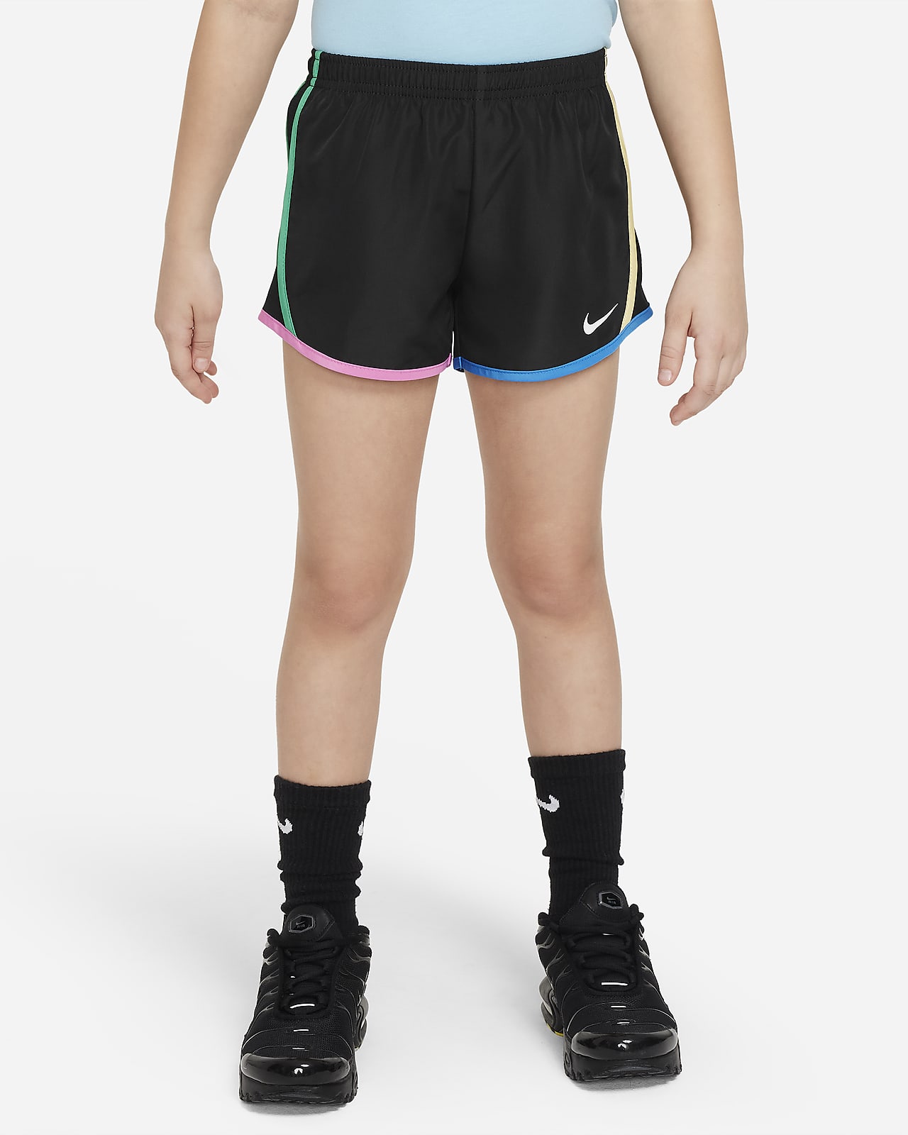 Shorts para niños talla pequeña Nike Dri-FIT Tempo