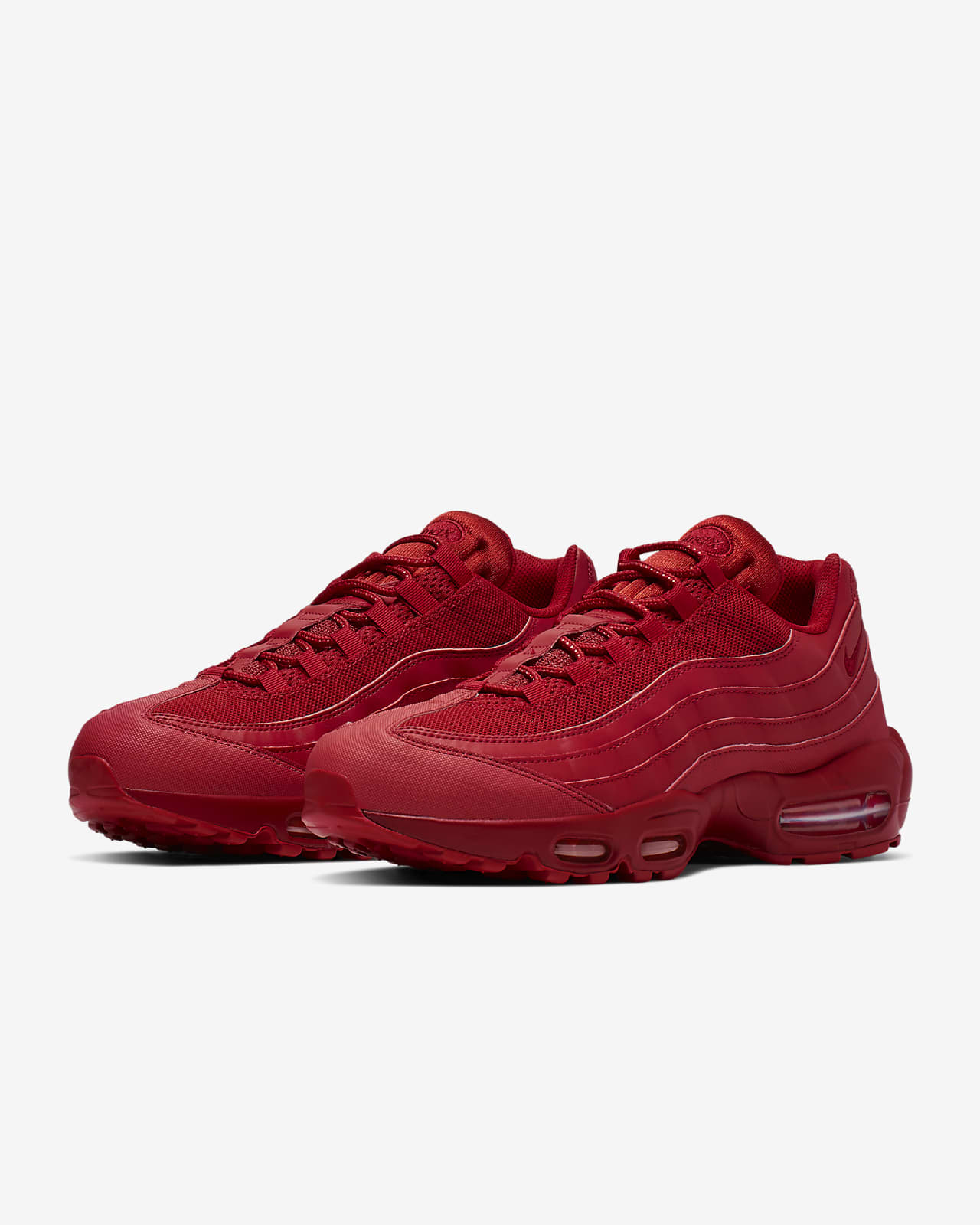 all red mens nikes