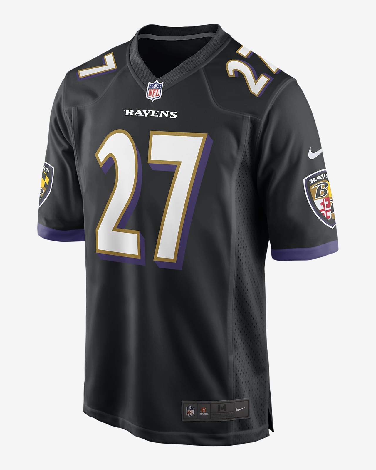 NFL Baltimore Ravens (J.K. (Dobbins) Jersey de fútbol americano Game para hombre