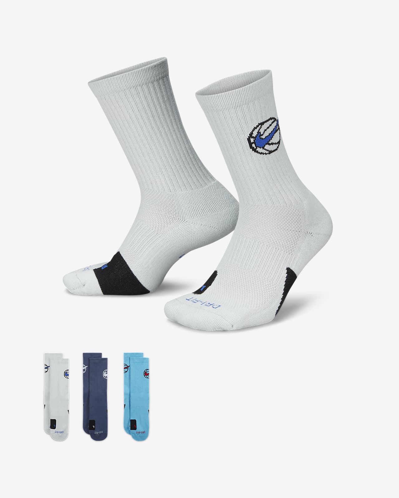 Nike Everyday Basketball Socks (3 Nike.com