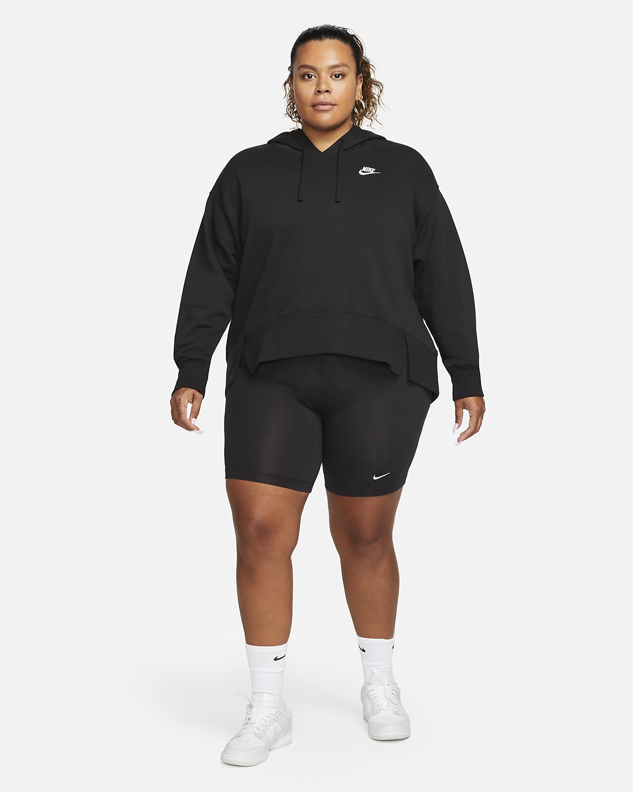Nike Sportswear Club Sudadera con capucha oversize grande) - Mujer. Nike ES